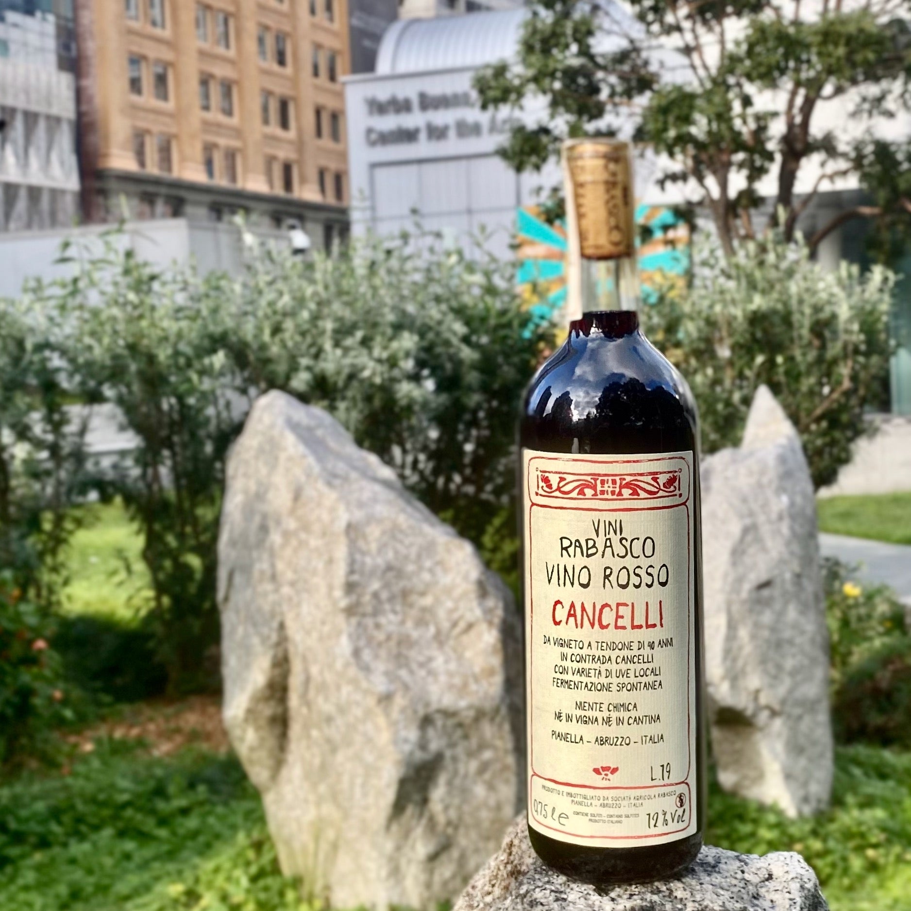 Rabasco Cancelli Rosso: Unbridled Montepulciano – Flatiron SF