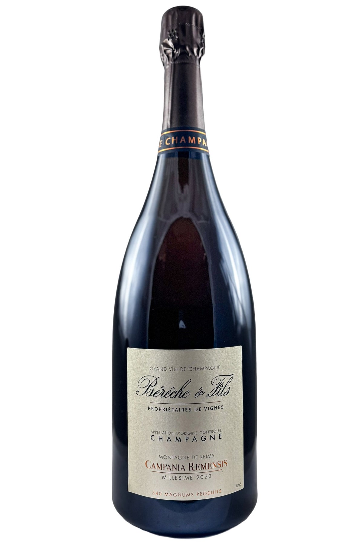 Bereche et Fils Champagne Extra Brut Rose Campania Remensis 2022 (1.5L)