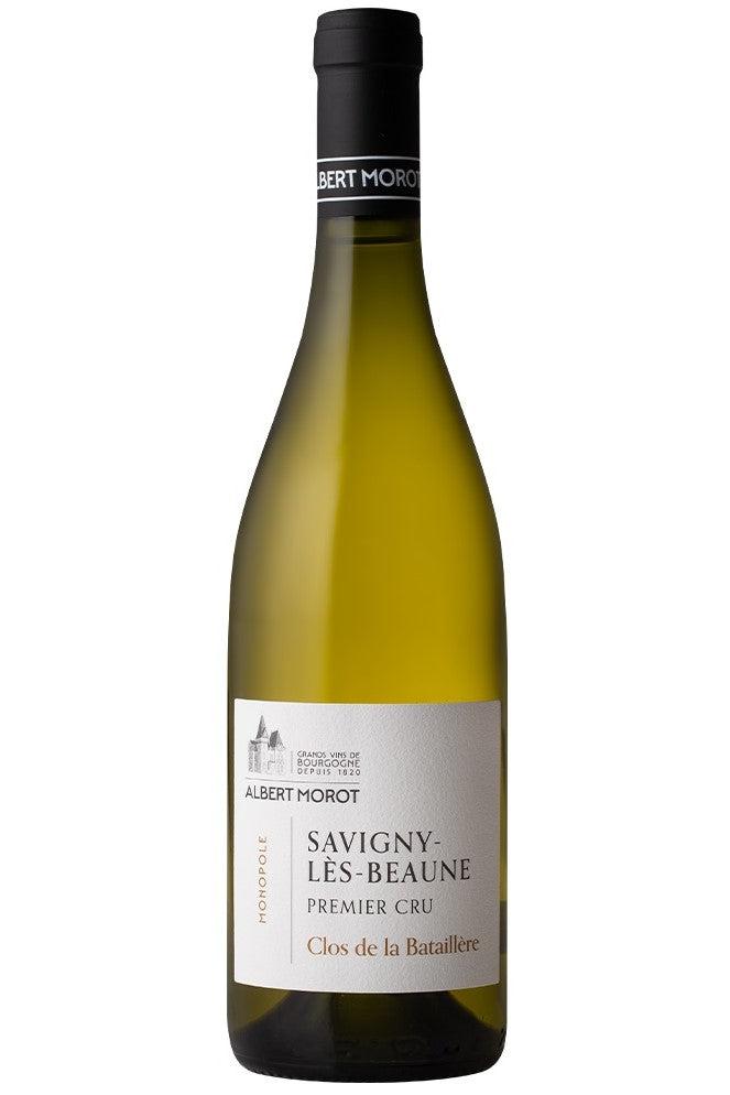Bottle of Albert Morot Savigny-les-Beaune La Bataillere 1er Cru Blanc 2022-White Wine-Flatiron SF