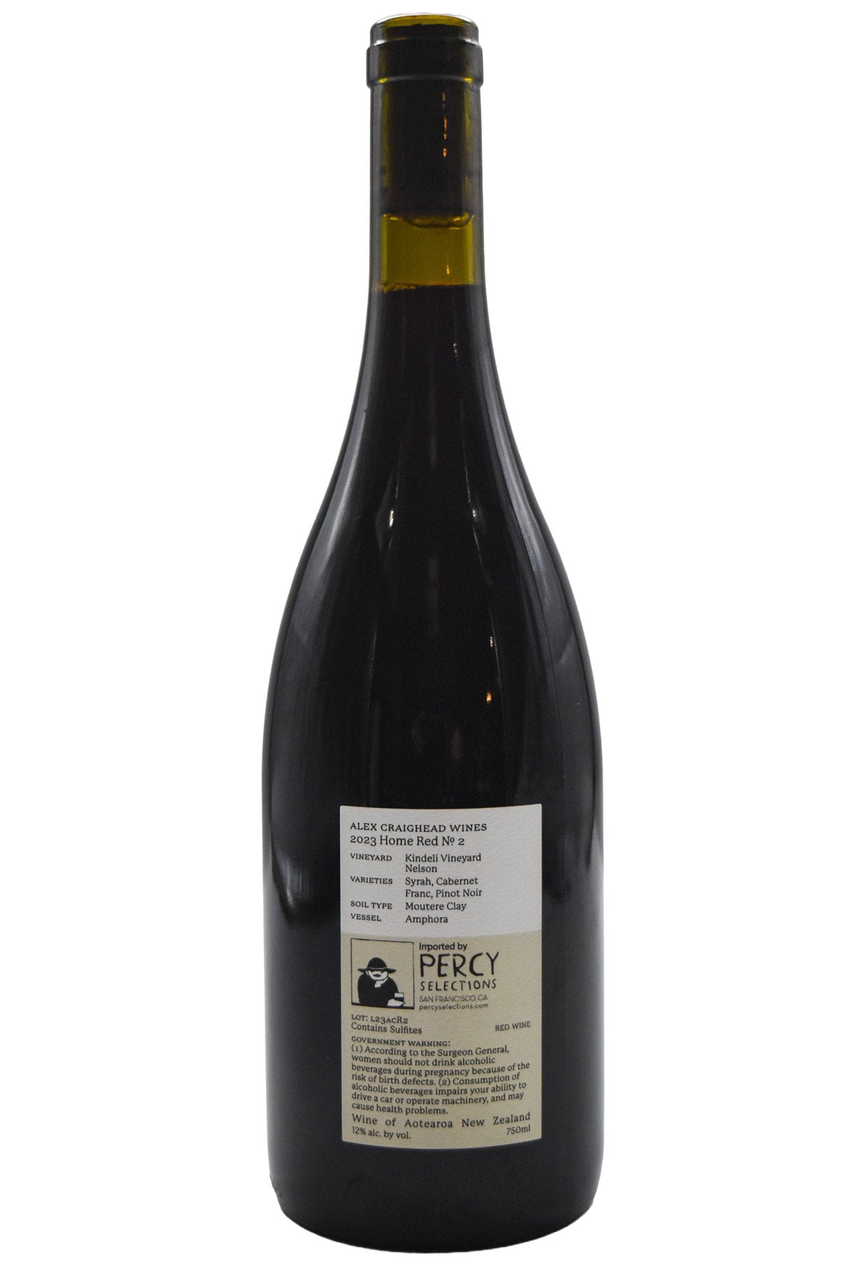 Bottle of Alex Craighead (Kindeli) Home Red No.2 Syrah/Cab Franc/Pinot Noir 2024-Red Wine-Flatiron SF