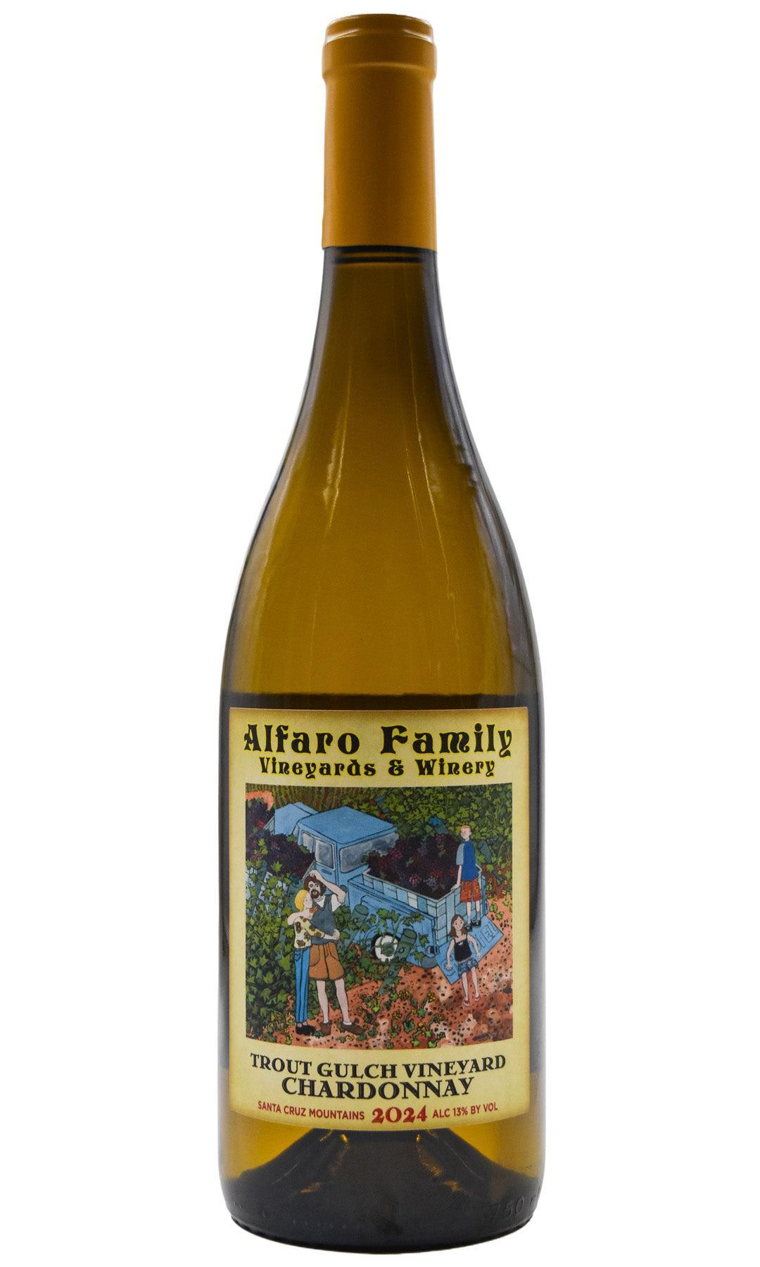 Alfaro Family Santa Cruz Mountains Chardonnay Trout Gulch Vineyard 2024