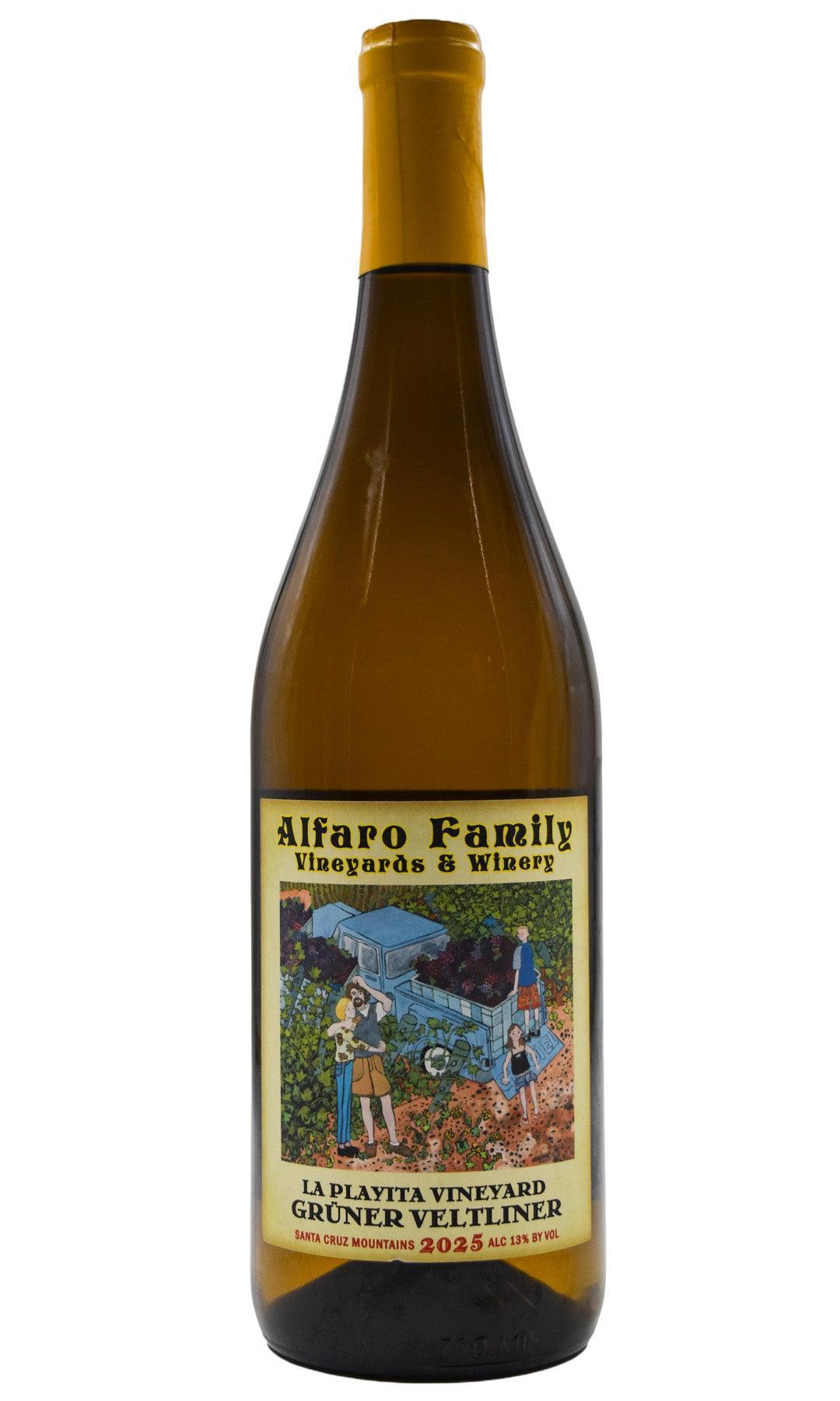 Alfaro Family Santa Cruz Mountains Gruner Veltliner La Playita Vineyard 2025
