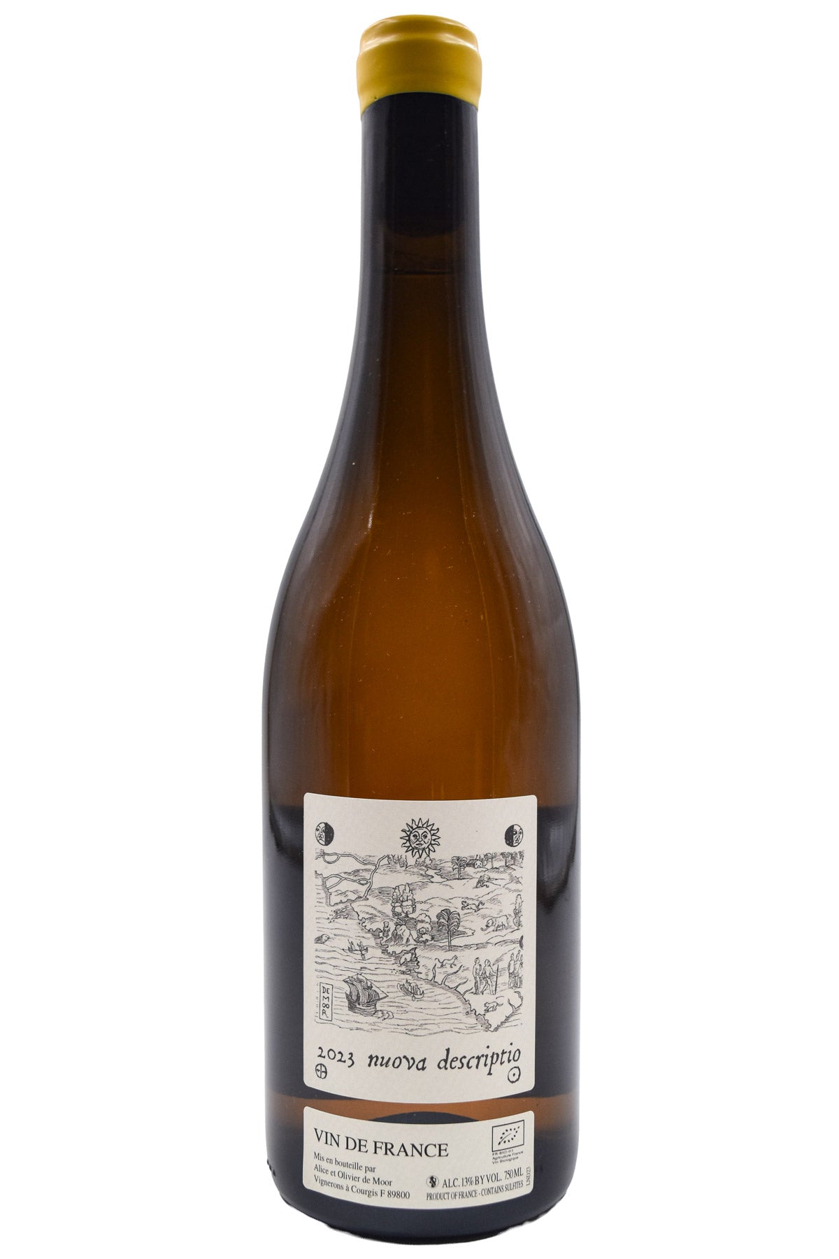 Bottle of Alice et Olivier de Moor VdF Blanc Nouva Descriptio 2023-White Wine-Flatiron SF
