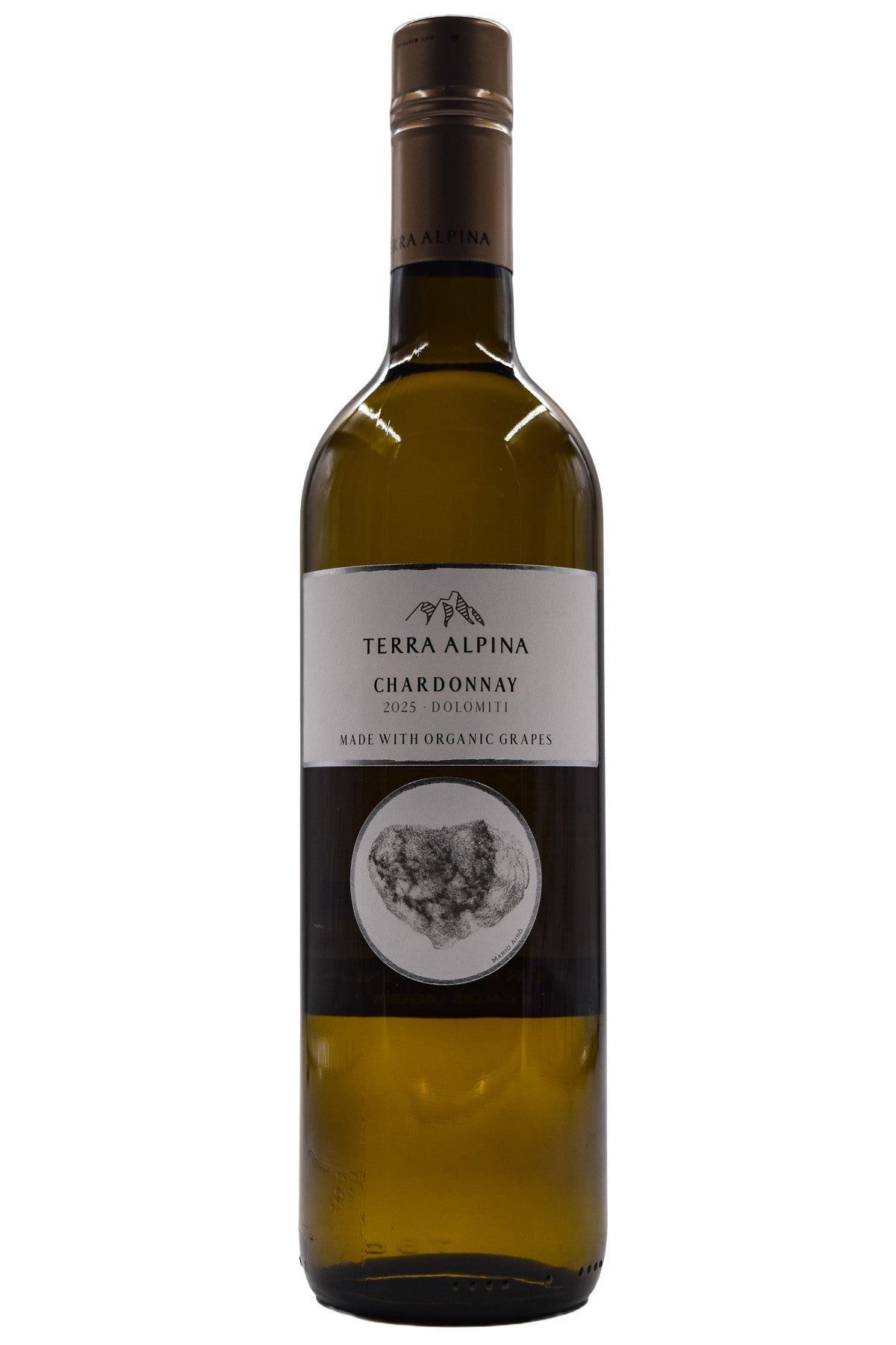 Bottle of Alois Lageder Dolomiti Terra Alpina Chardonnay 2025-White Wine-Flatiron SF