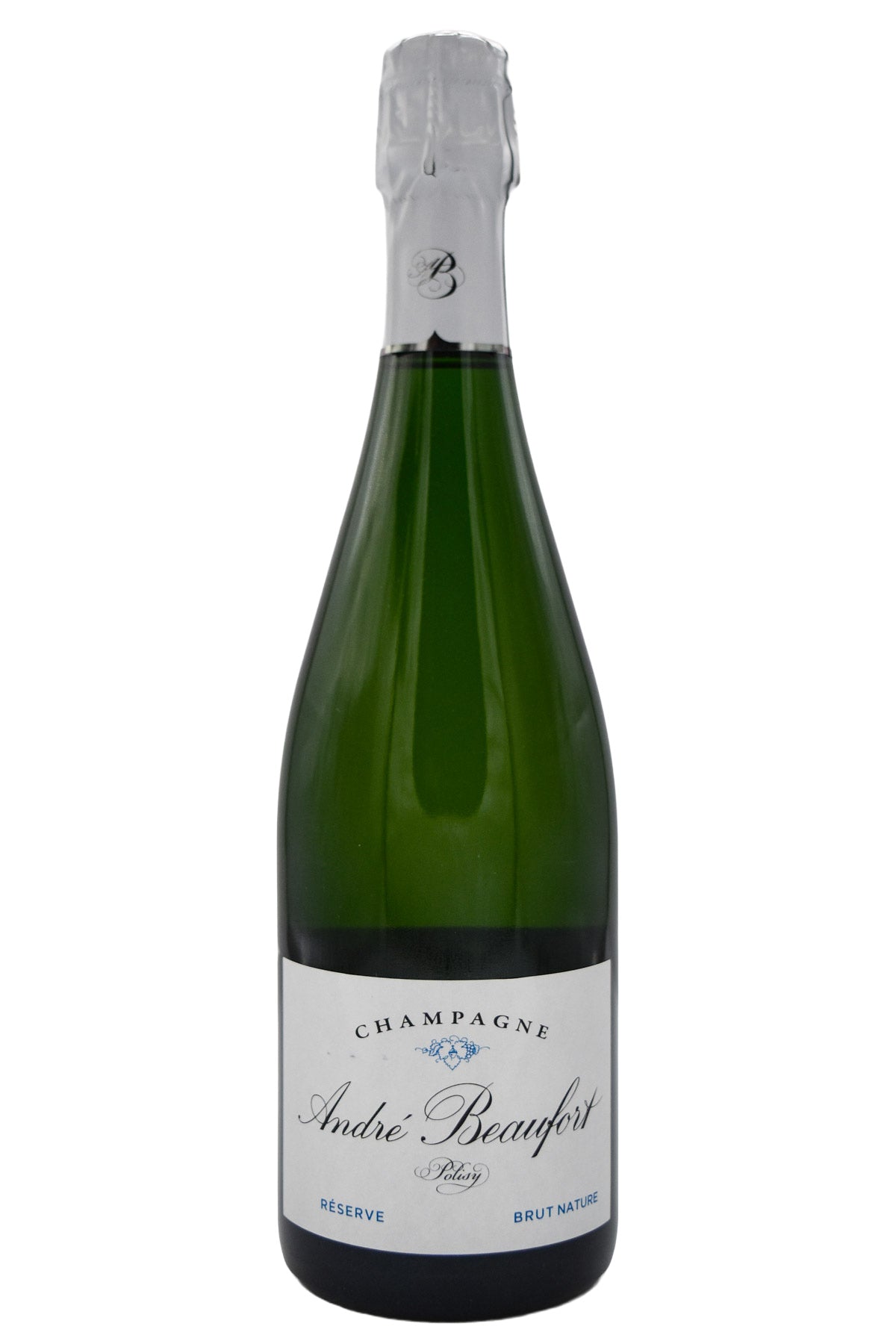 Bottle of Andre Beaufort Champagne Brut Reserve Polisy NV-Sparkling Wine-Flatiron SF