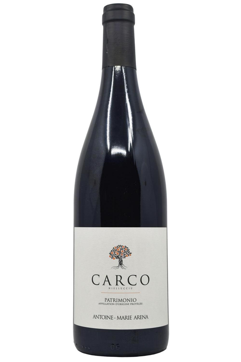 Bottle of Antoine Arena Patrimonio Rouge Carco 2016-Red Wine-Flatiron SF