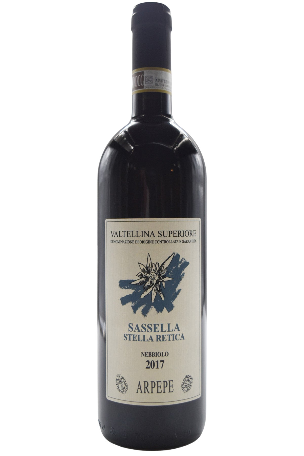 Bottle of Ar.Pe.Pe. Valtellina Sassella Stella Retica 2017-Red Wine-Flatiron SF
