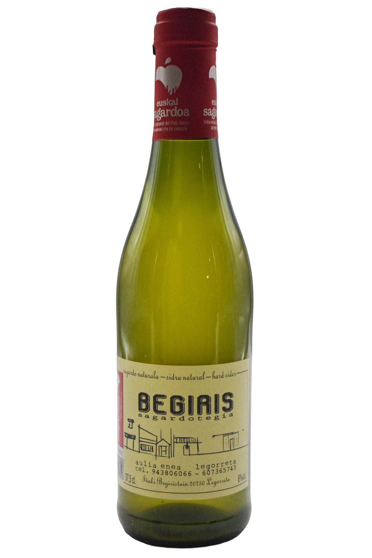 Bottle of Begiristain Sagardotegia Sidra Natural Euskal (375ml)-Cider-Flatiron SF