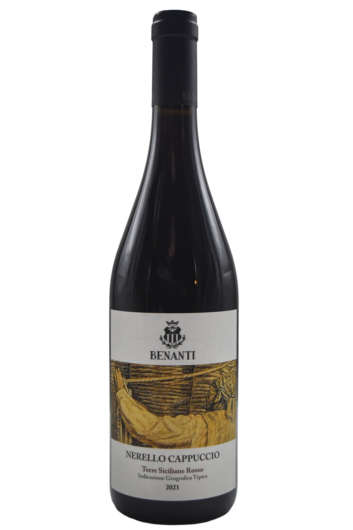 Bottle of Benanti Terre Siciliane Rosso Nerello Cappuccio 2021-Red Wine-Flatiron SF