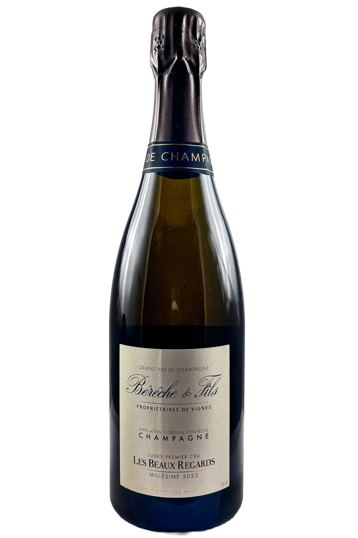 Bottle of Bereche et Fils Champagne Les Beaux Regards 2022-Sparkling Wine-Flatiron SF