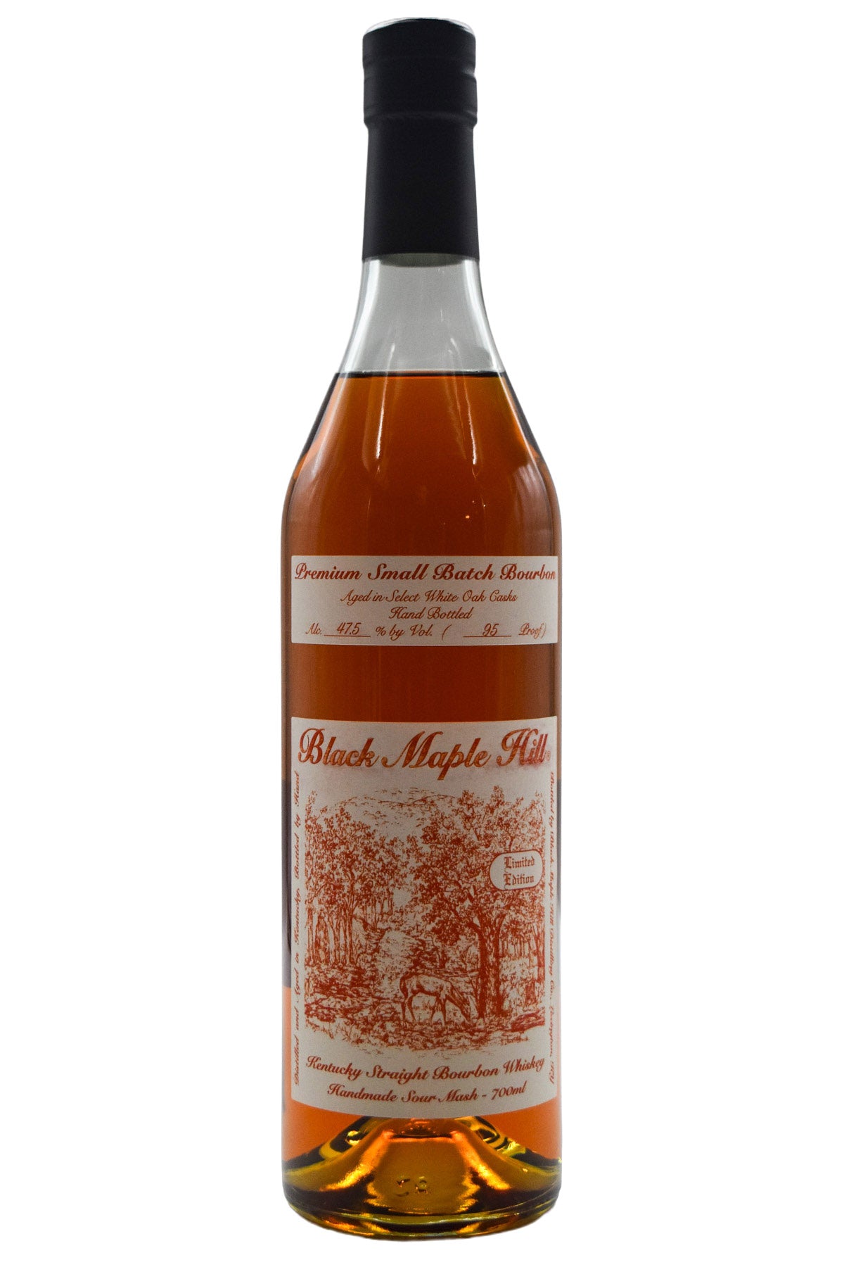 Bottle of Black Maple Hill Red Label Straight Bourbon (700ml)-Spirits-Flatiron SF