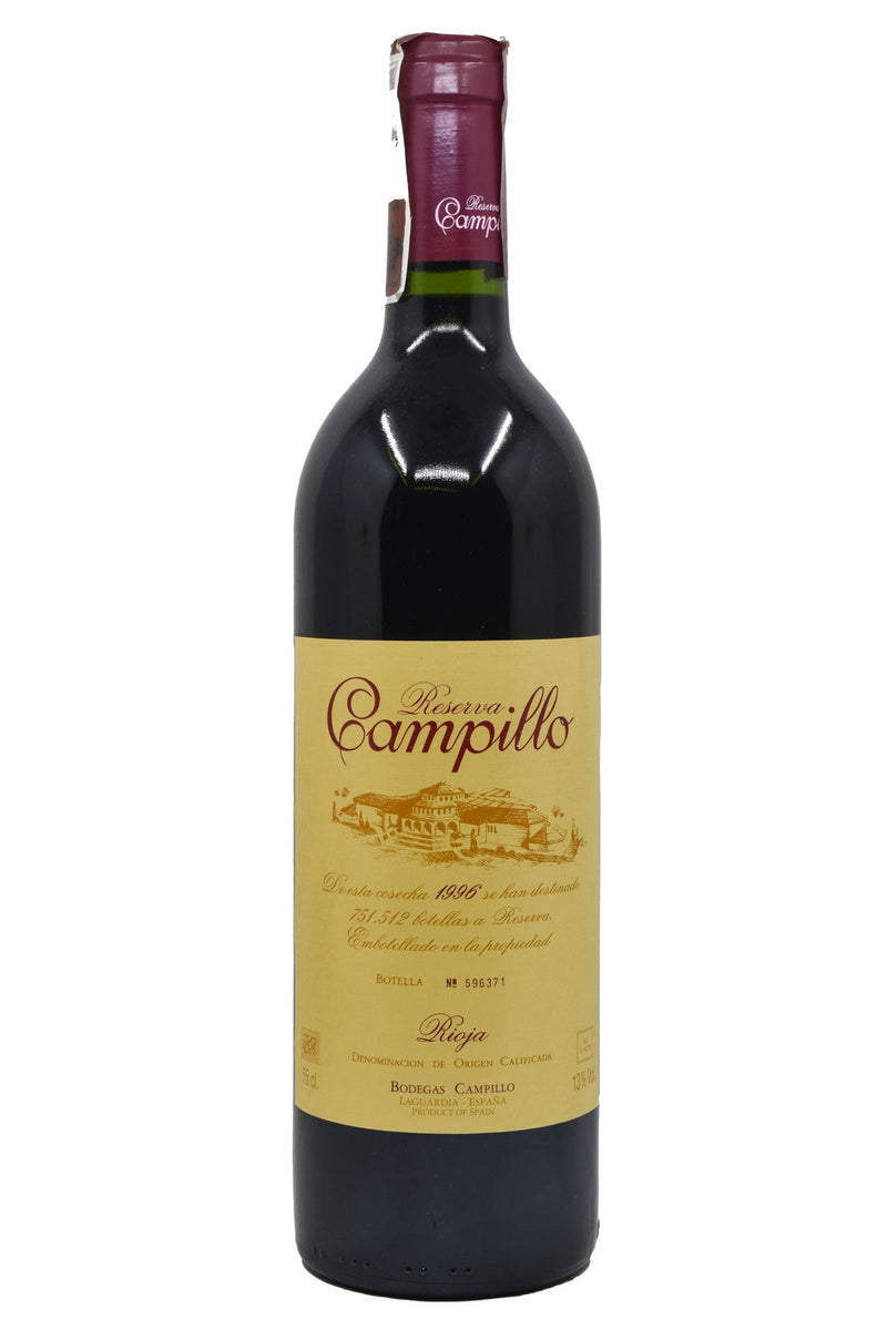 Bodegas Campillo Rioja Reserva 1996 – Flatiron SF