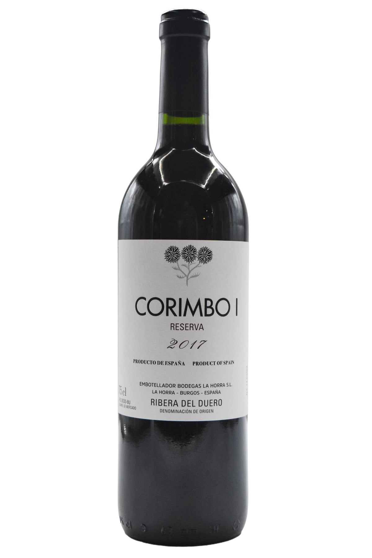 Bottle of Bodegas La Horra Ribero del Duero Tinto Corimbo 1 2017-Red Wine-Flatiron SF