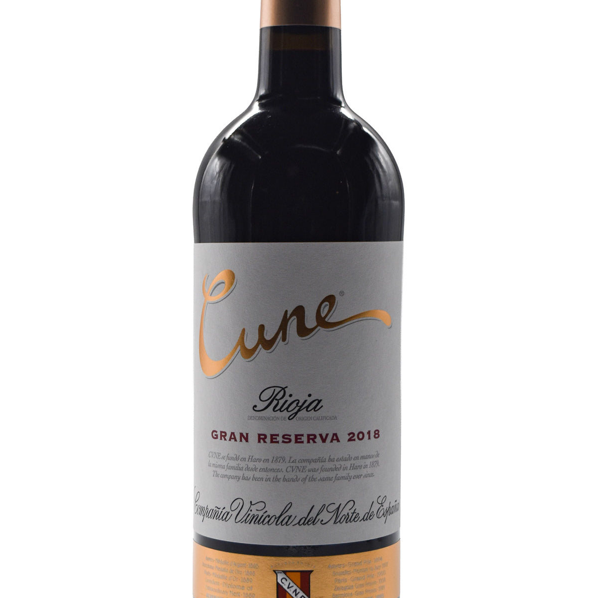 CVNE Cune Rioja Gran Reserva 2018 – Flatiron SF