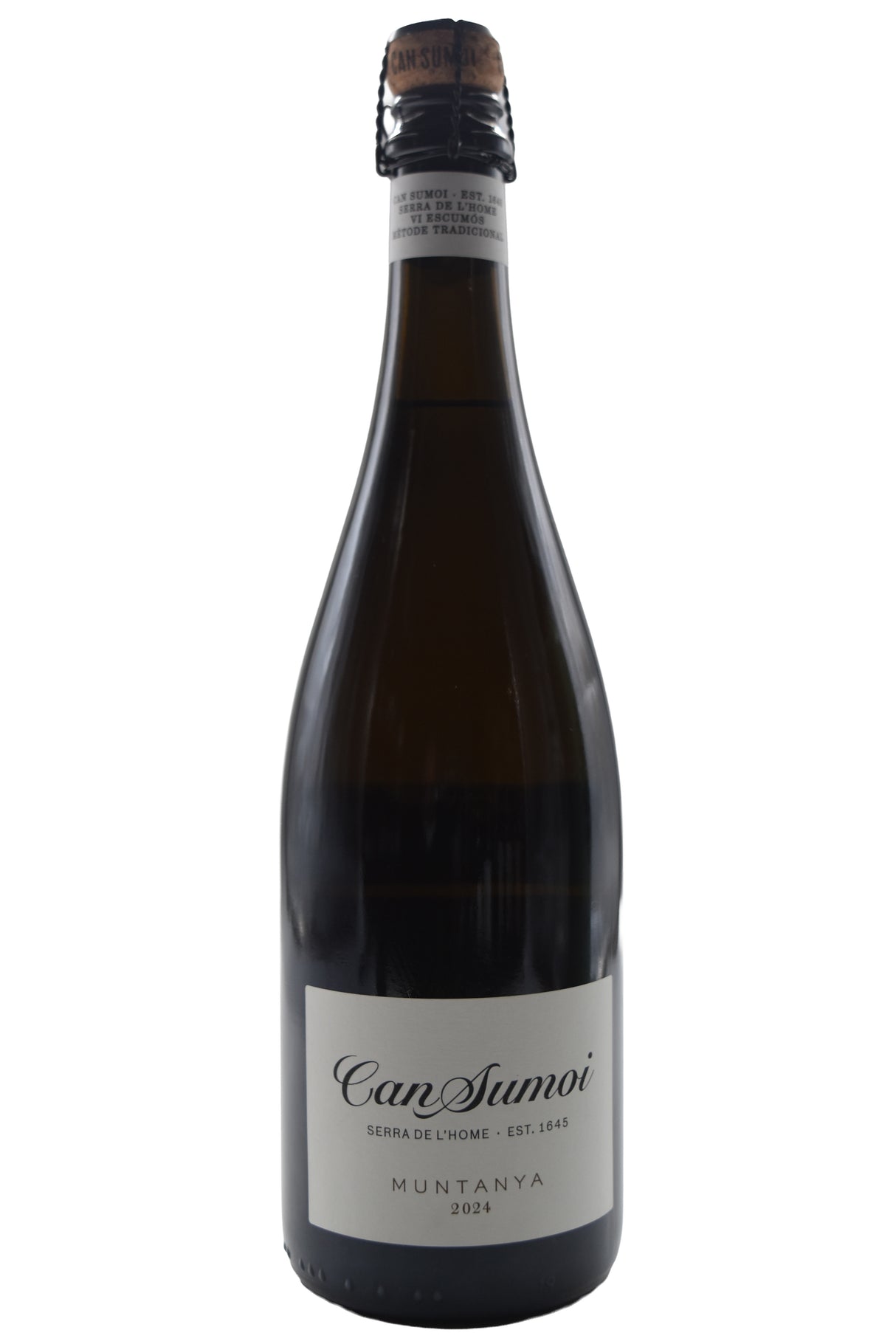 Bottle of Can Sumoi Vino Espumoso Extra Brut Muntanya 2024-Sparkling Wine-Flatiron SF