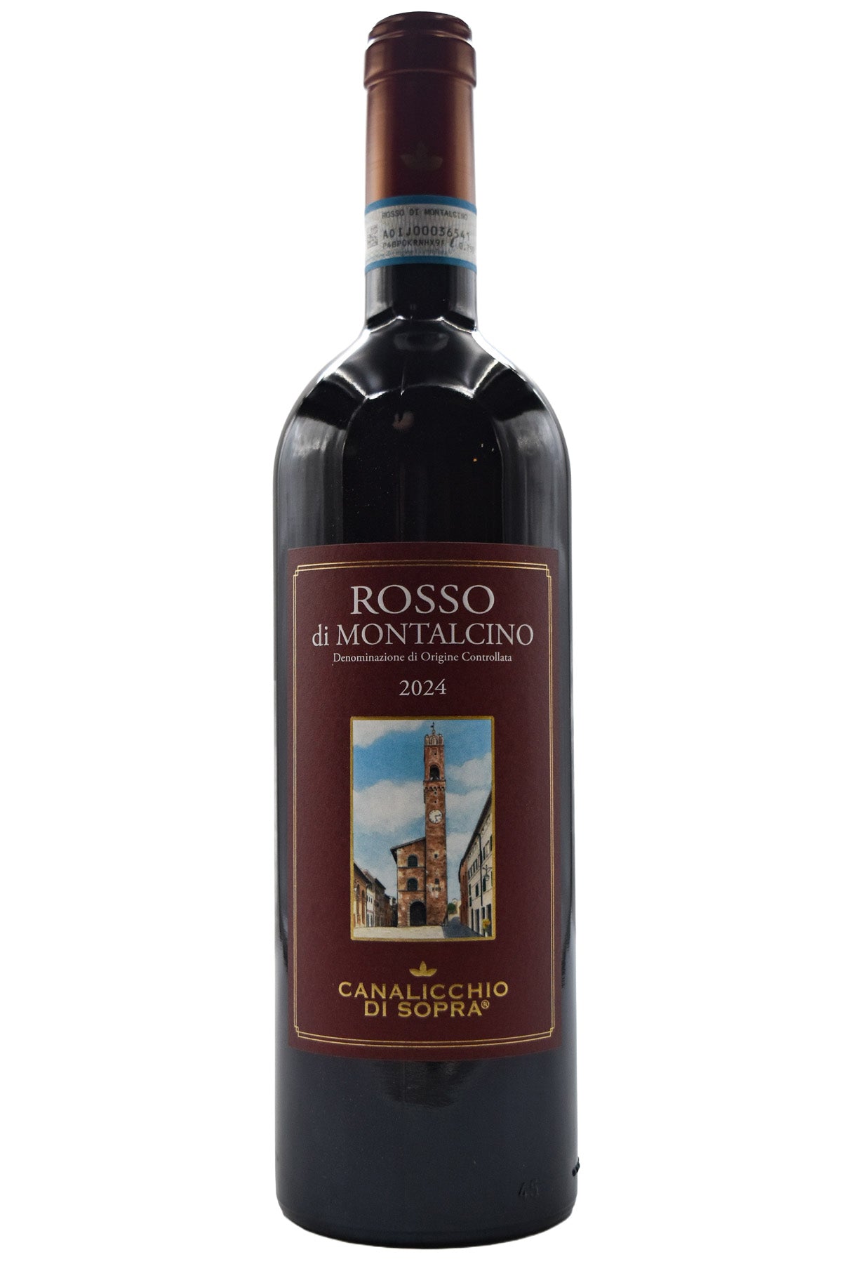 Bottle of Canalicchio di Sopra Rosso di Montalcino 2024-Red Wine-Flatiron SF