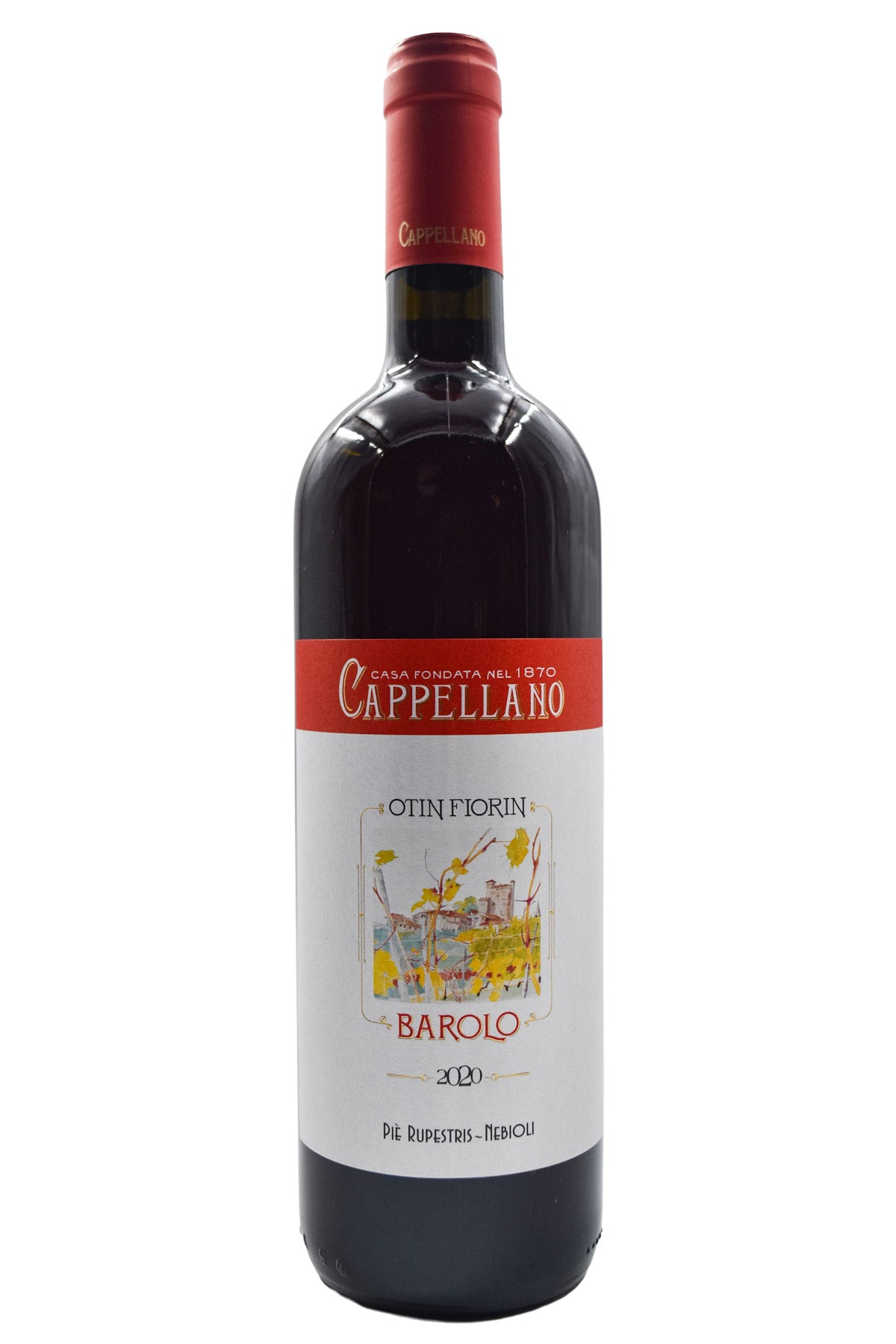 Bottle of Cappellano Barolo Pie Rupestris 2020-Red Wine-Flatiron SF