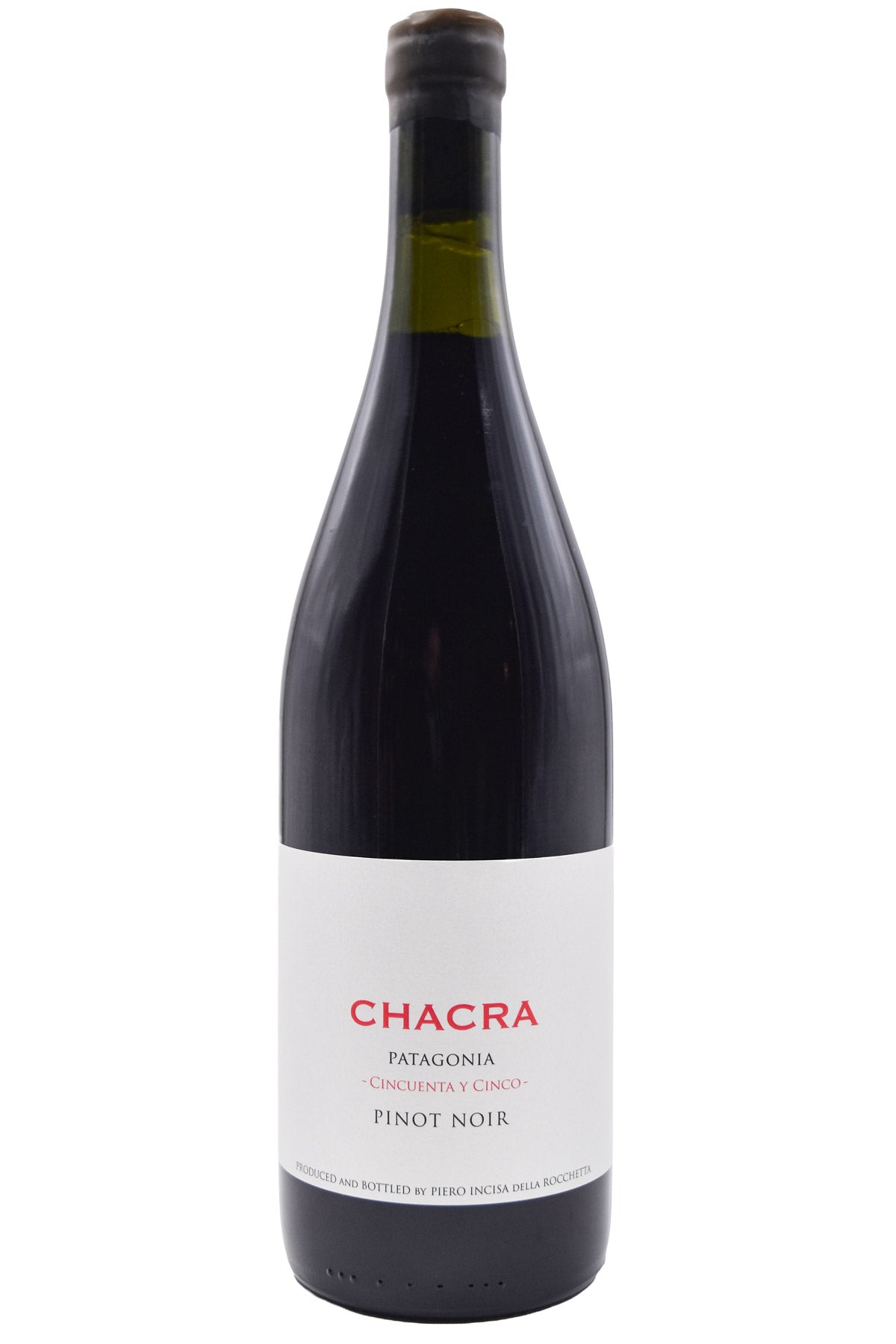Bottle of Chacra Pinot Noir Cincuenta y Cinco 2024-Red Wine-Flatiron SF