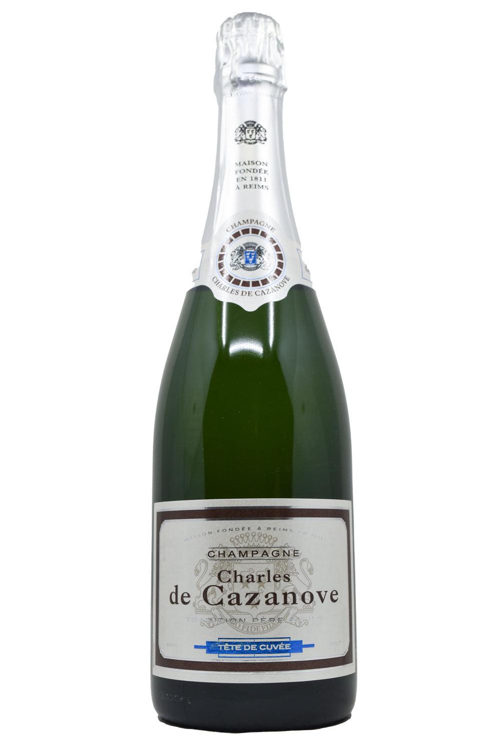 Bottle of Charles de Cazanove Champagne Brut NV-Sparkling Wine-Flatiron SF