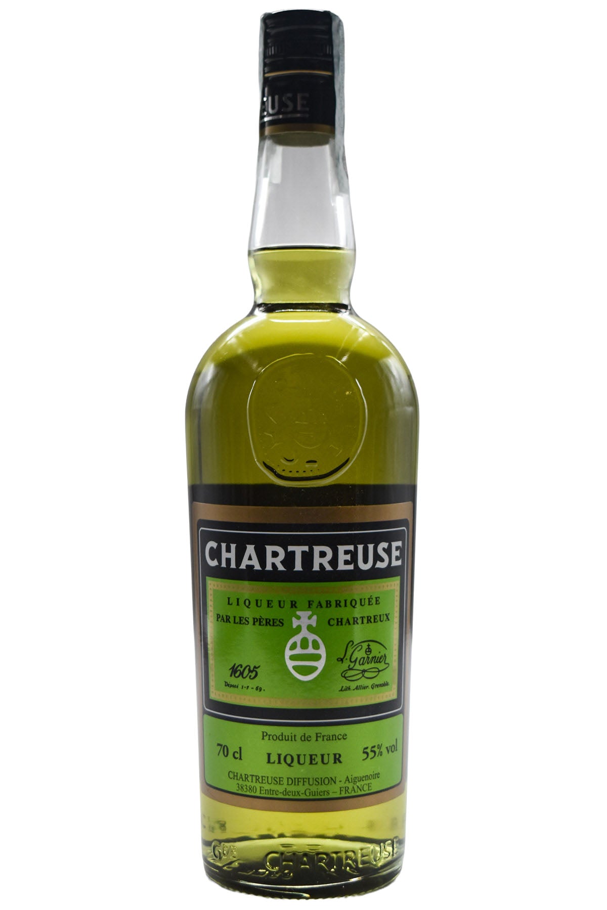 Bottle of Chartreuse Green (700ml) (One bottle limit per customer)-Spirits-Flatiron SF