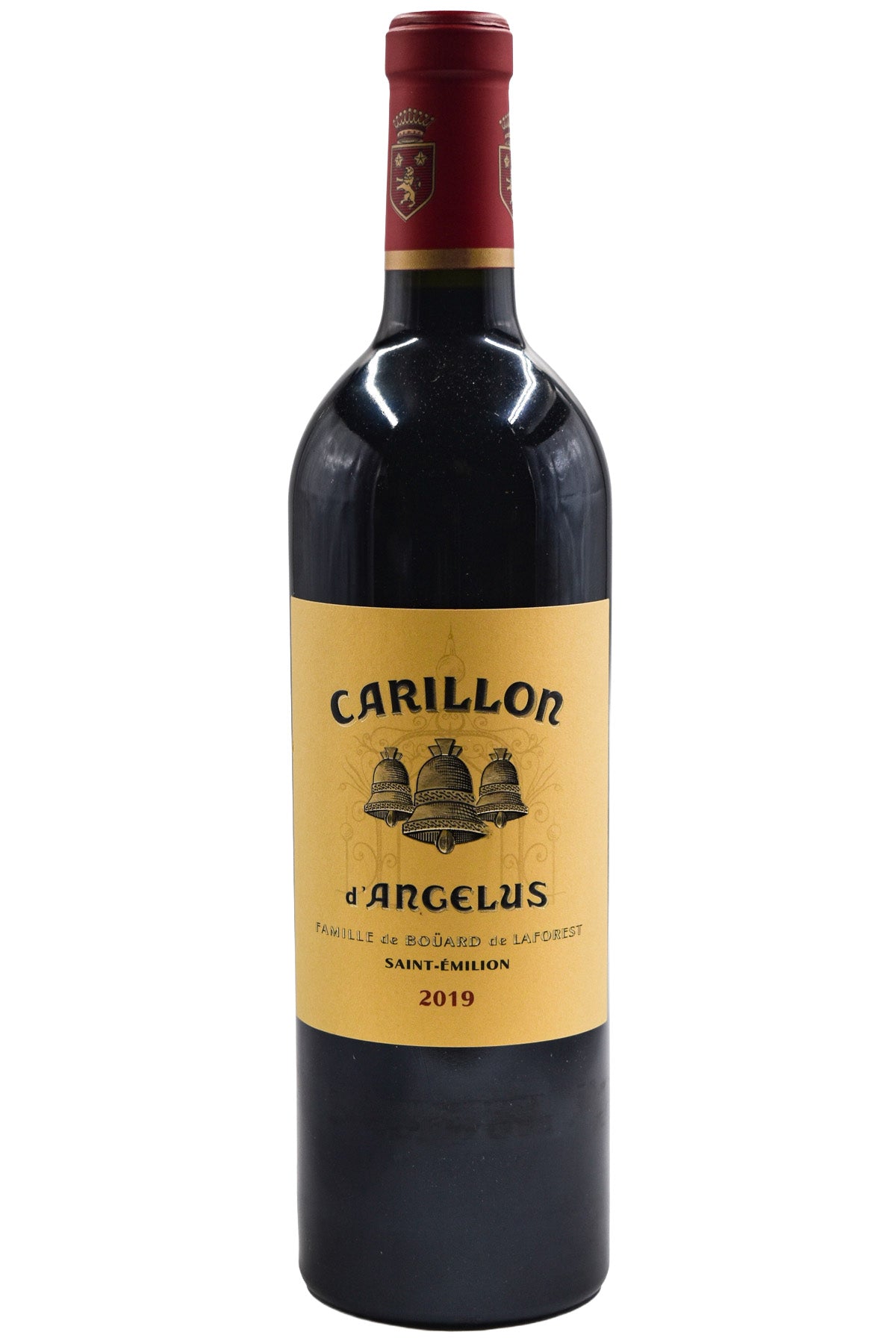 Bottle of Chateau Angelus Saint-Emilion Le Carillon de l'Angelus 2019-Red Wine-Flatiron SF