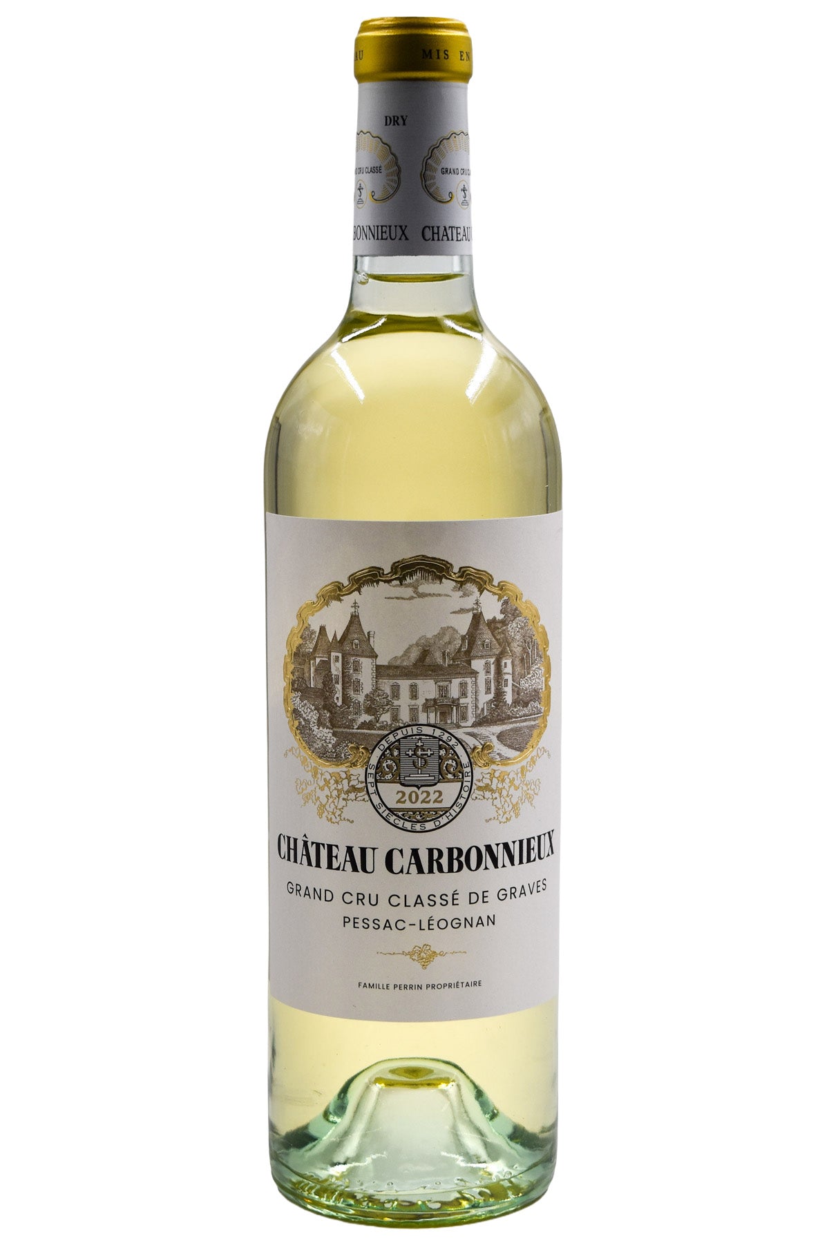 Bottle of Chateau Carbonnieux Pessac-Leognan Blanc 2022-White Wine-Flatiron SF