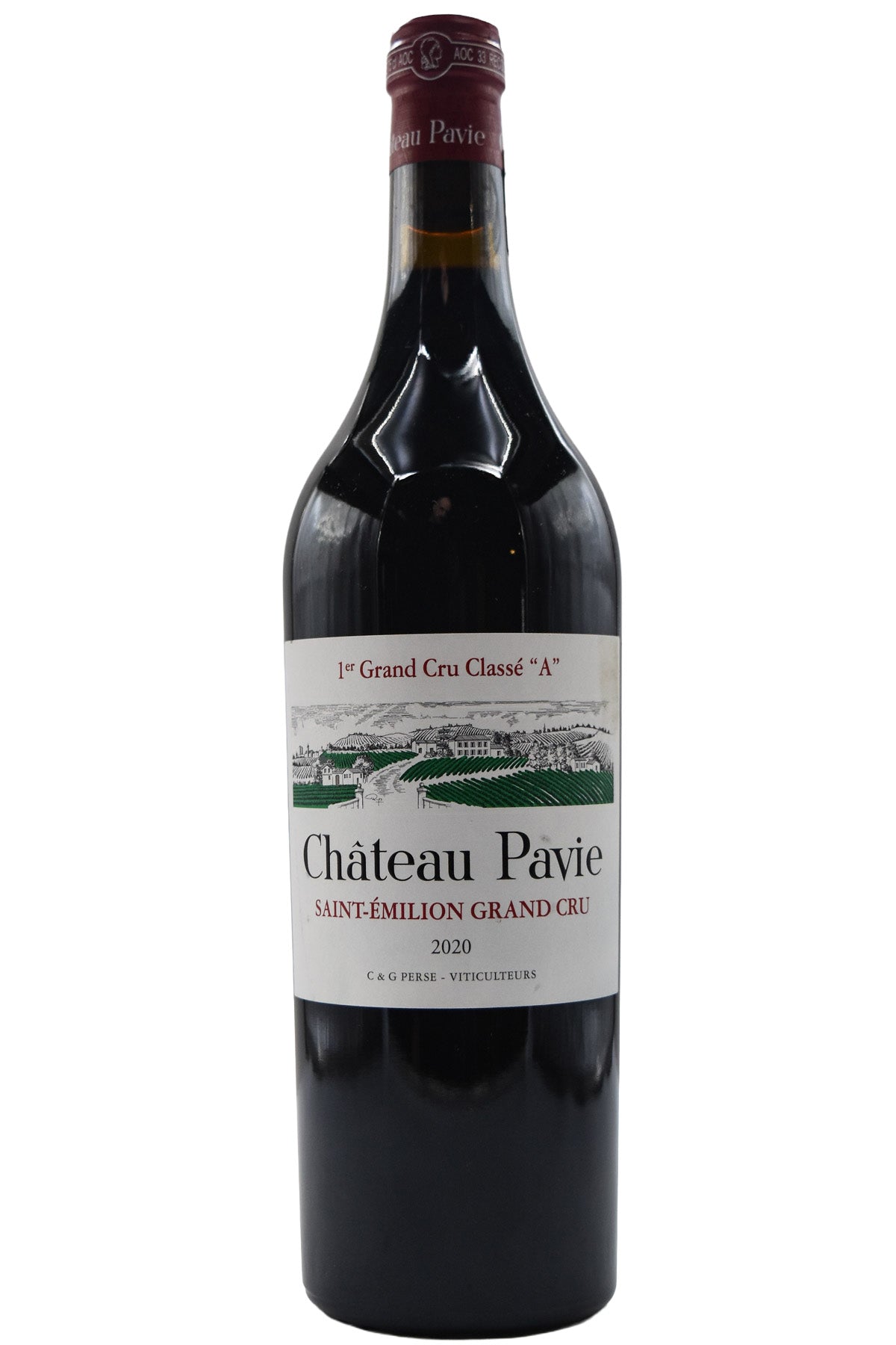 Bottle of Chateau Pavie Saint Emilion Grand Cru 2020-Red Wine-Flatiron SF