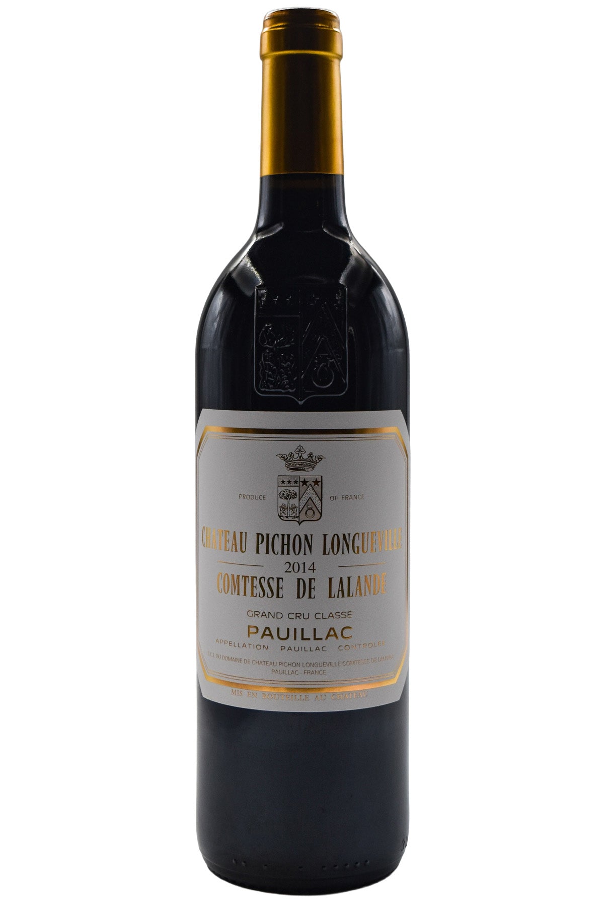 Bottle of Chateau Pichon Longueville Comtesse de Lalande Pauillac 2014-Red Wine-Flatiron SF