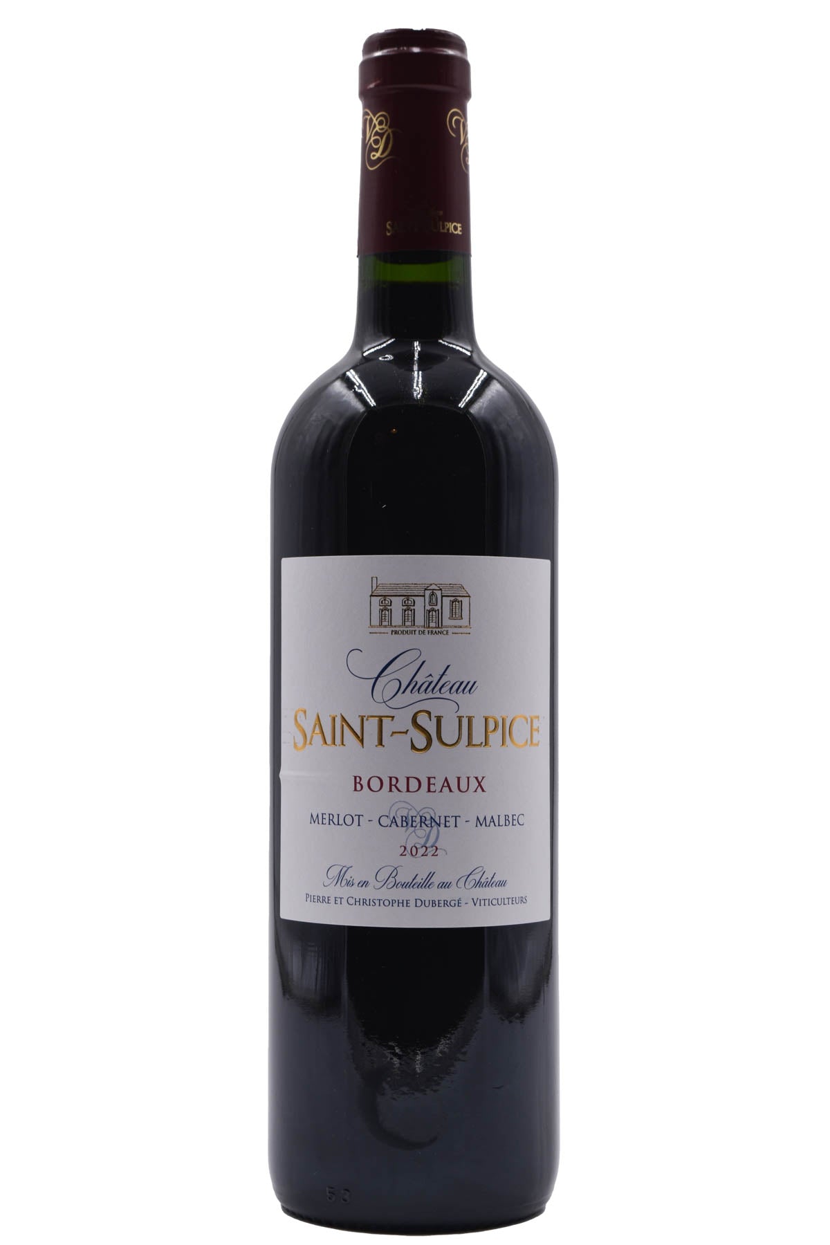 Bottle of Chateau Saint-Sulpice Bordeaux 2022-Red Wine-Flatiron SF