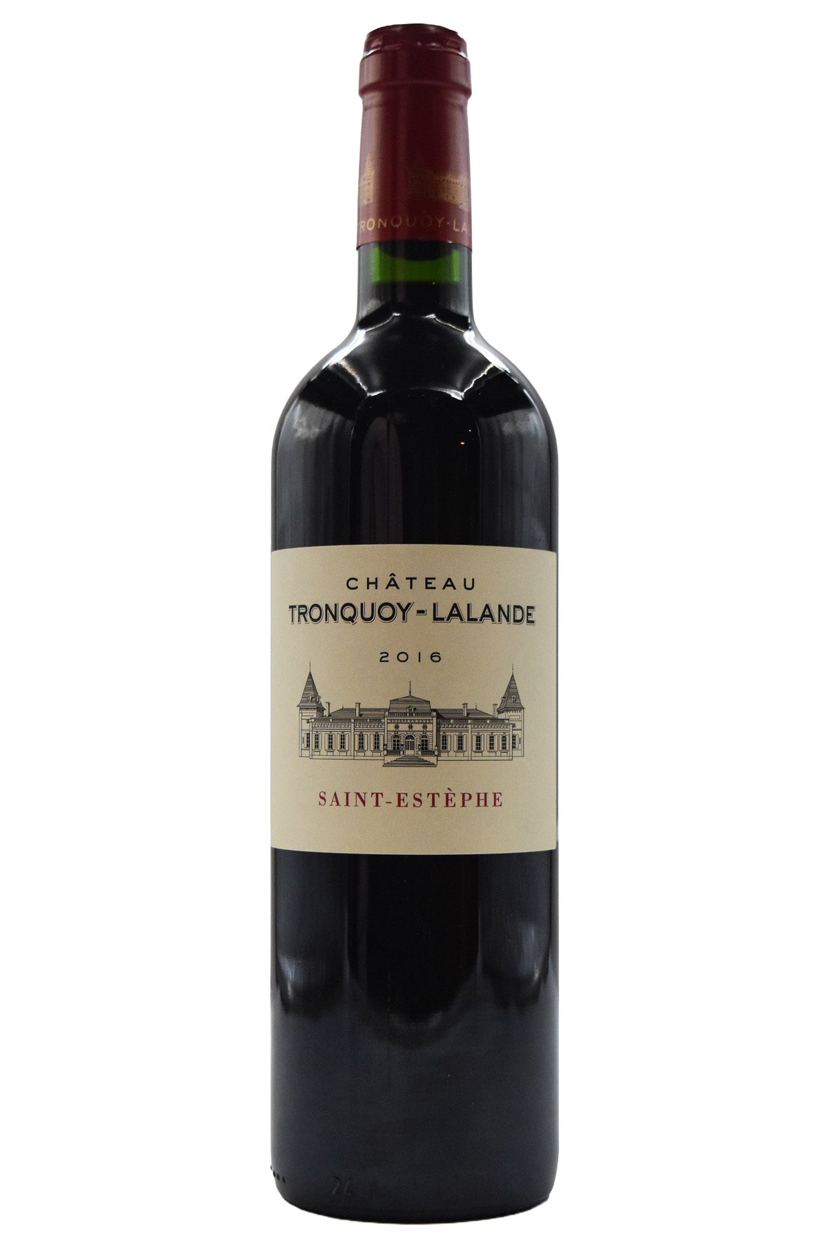 Bottle of Chateau Tronquoy-Lalande Saint-Estephe 2016-Red Wine-Flatiron SF