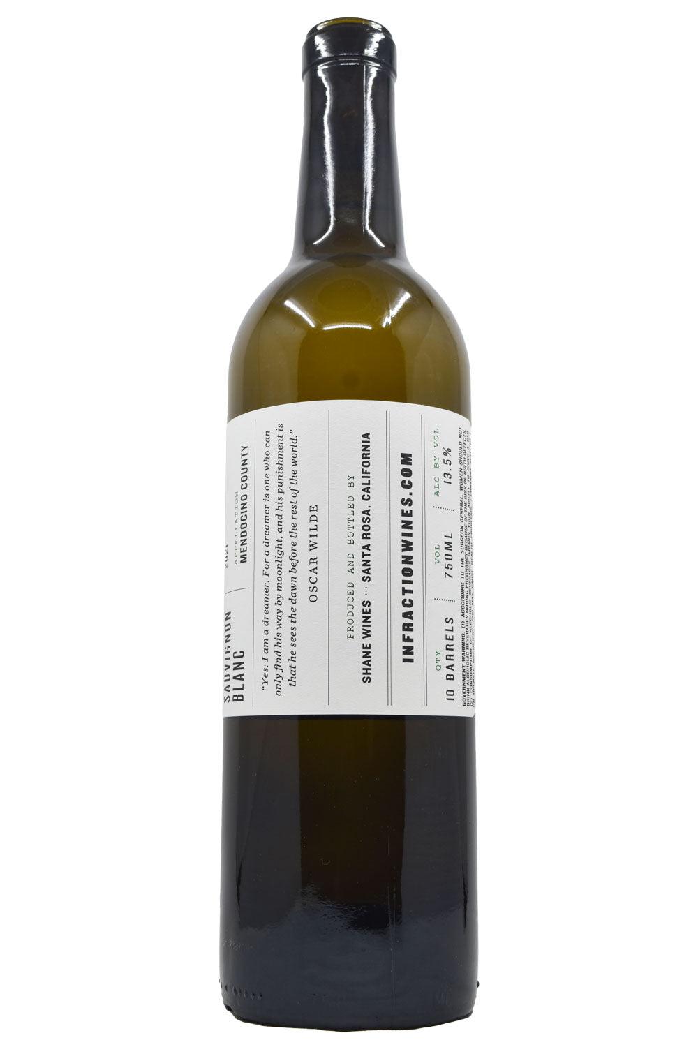 Bottle of Constant Disruptions Mendocino County Sauvignon Blanc Infraction 2021-White Wine-Flatiron SF