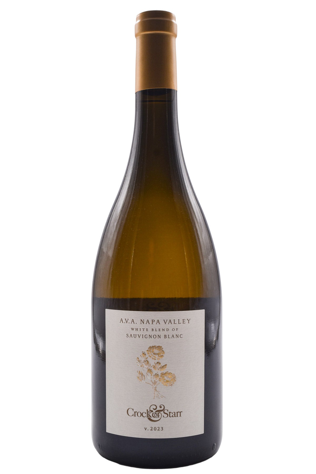 Bottle of Crocker & Starr Napa Valley Sauvignon Blanc 2023-White Wine-Flatiron SF
