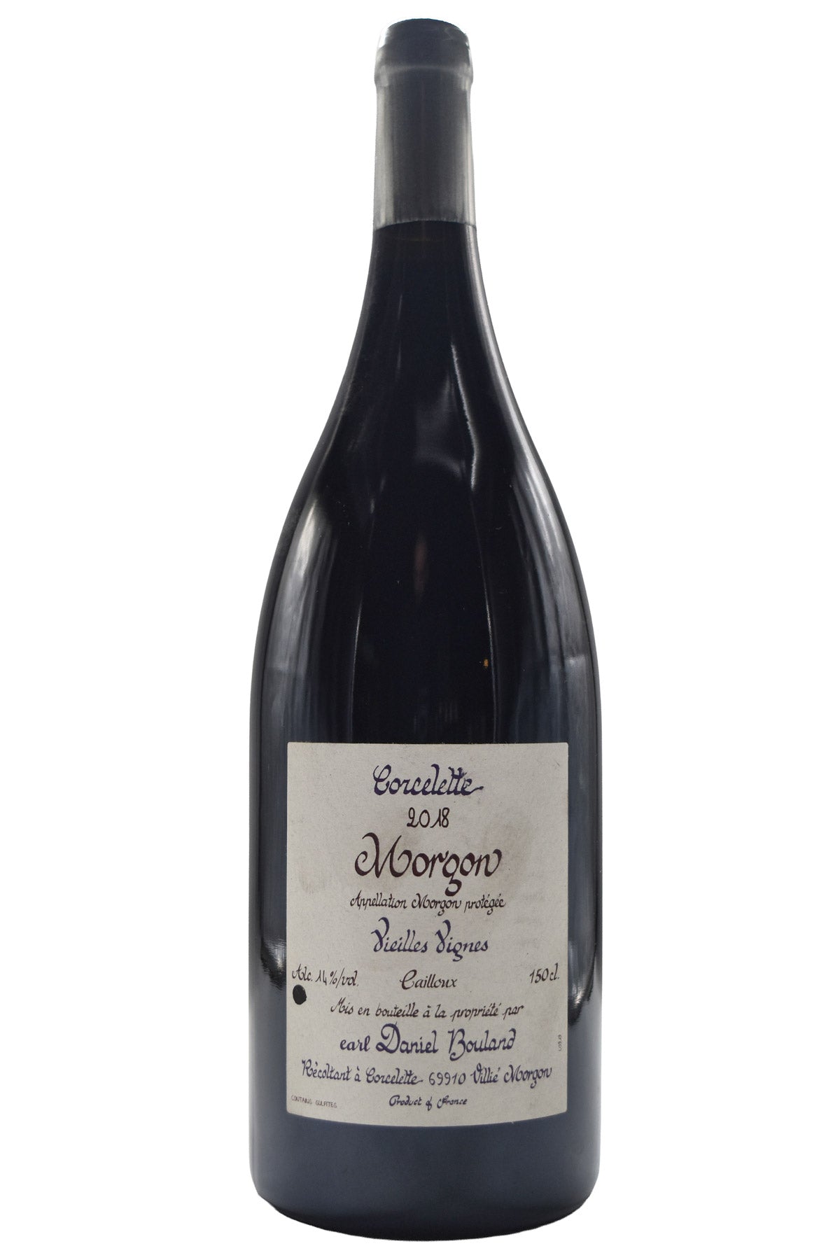 Bottle of Daniel Bouland Morgon Vieilles Vignes Corcelette 2018 (1.5L)-Red Wine-Flatiron SF