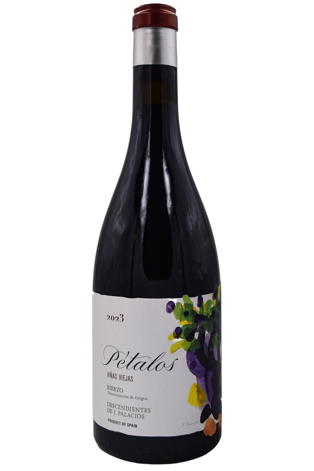 Bottle of Descendientes de J. Palacios Petalos del Bierzo Vinas Viejas 2023-Red Wine-Flatiron SF