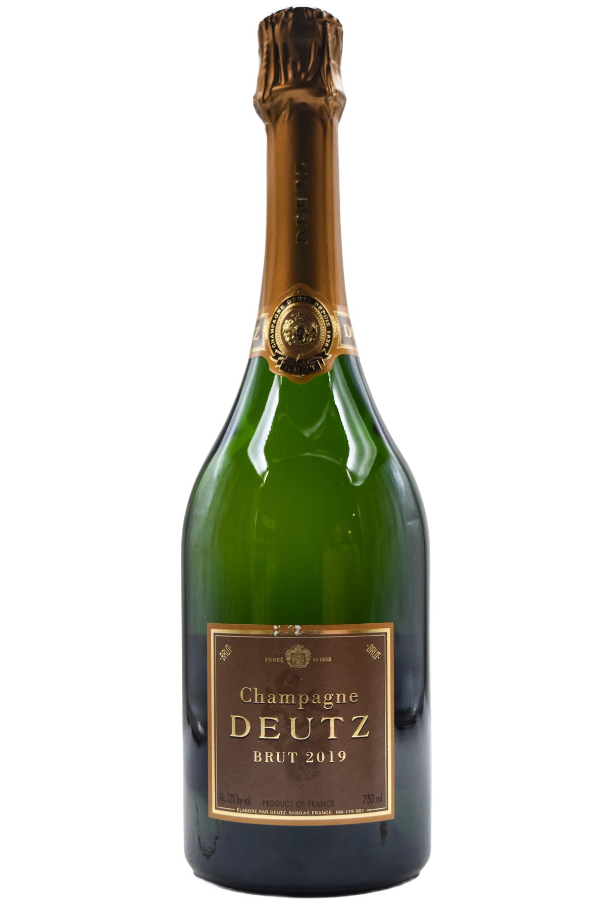 Bottle of Deutz Champagne Brut Millesime 2019-Sparkling Wine-Flatiron SF