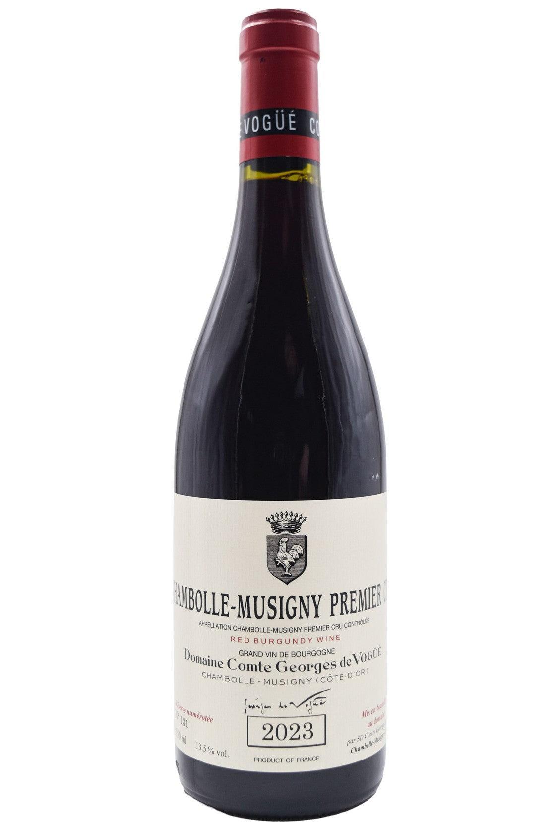 Bottle of Domaine Comte Georges de Vogue Chambolle-Musigny 1er Cru 2023-Red Wine-Flatiron SF