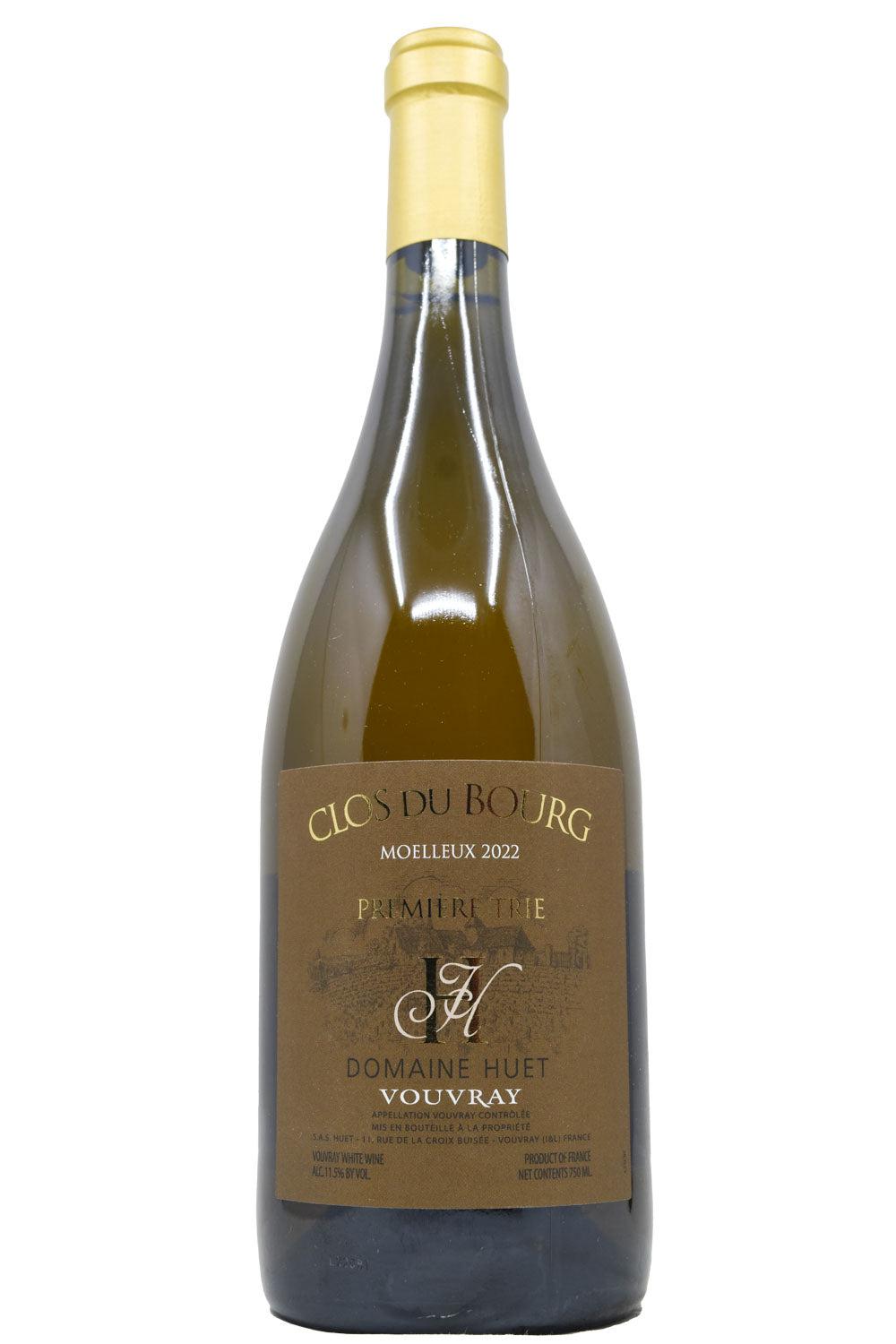Bottle of Domaine Huet Vouvray Moelleux 1ere Trie Clos du Bourg 2022-White Wine-Flatiron SF