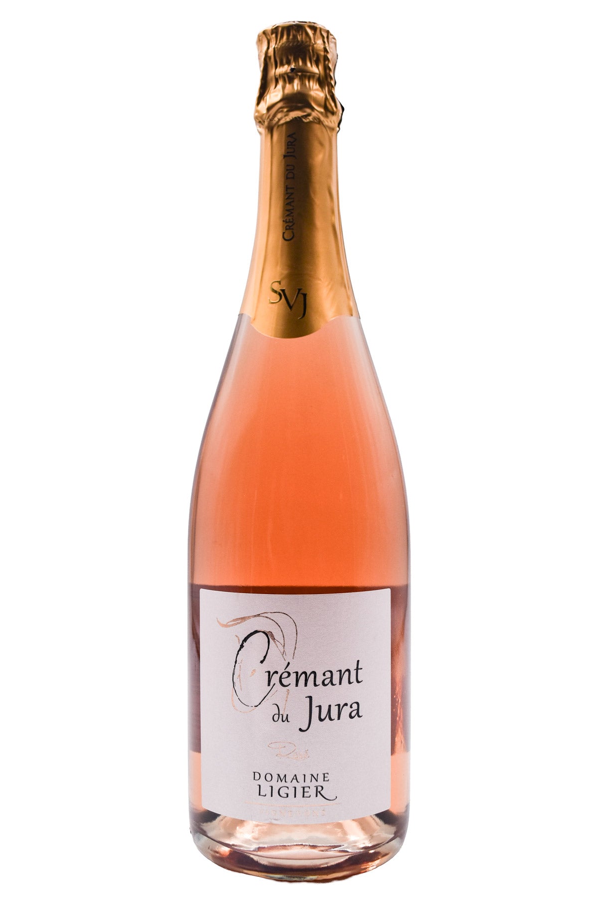 Bottle of Domaine Ligier Cremant du Jura Rose Brut NV-Sparkling Wine-Flatiron SF