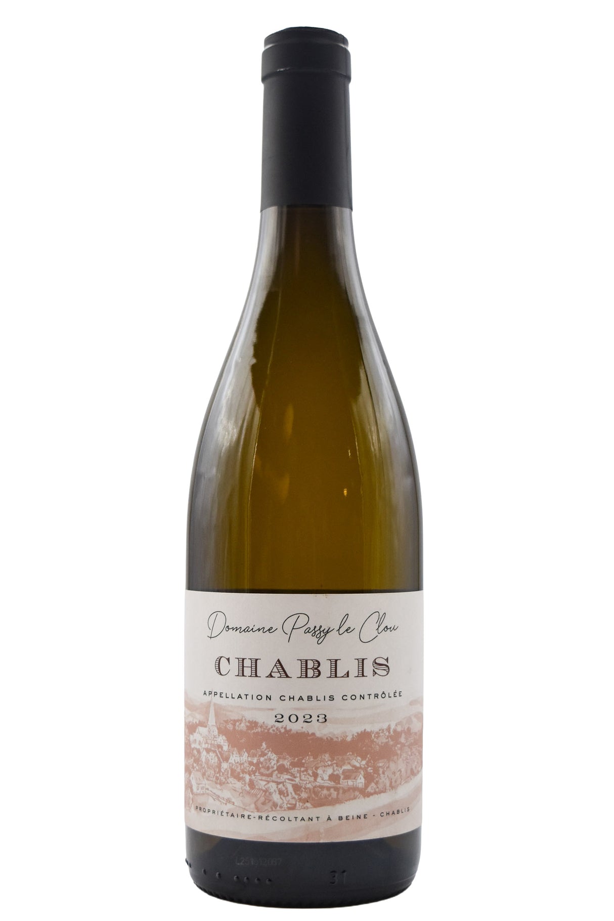 Bottle of Domaine Passy Le Clou Chablis 2022-White Wine-Flatiron SF