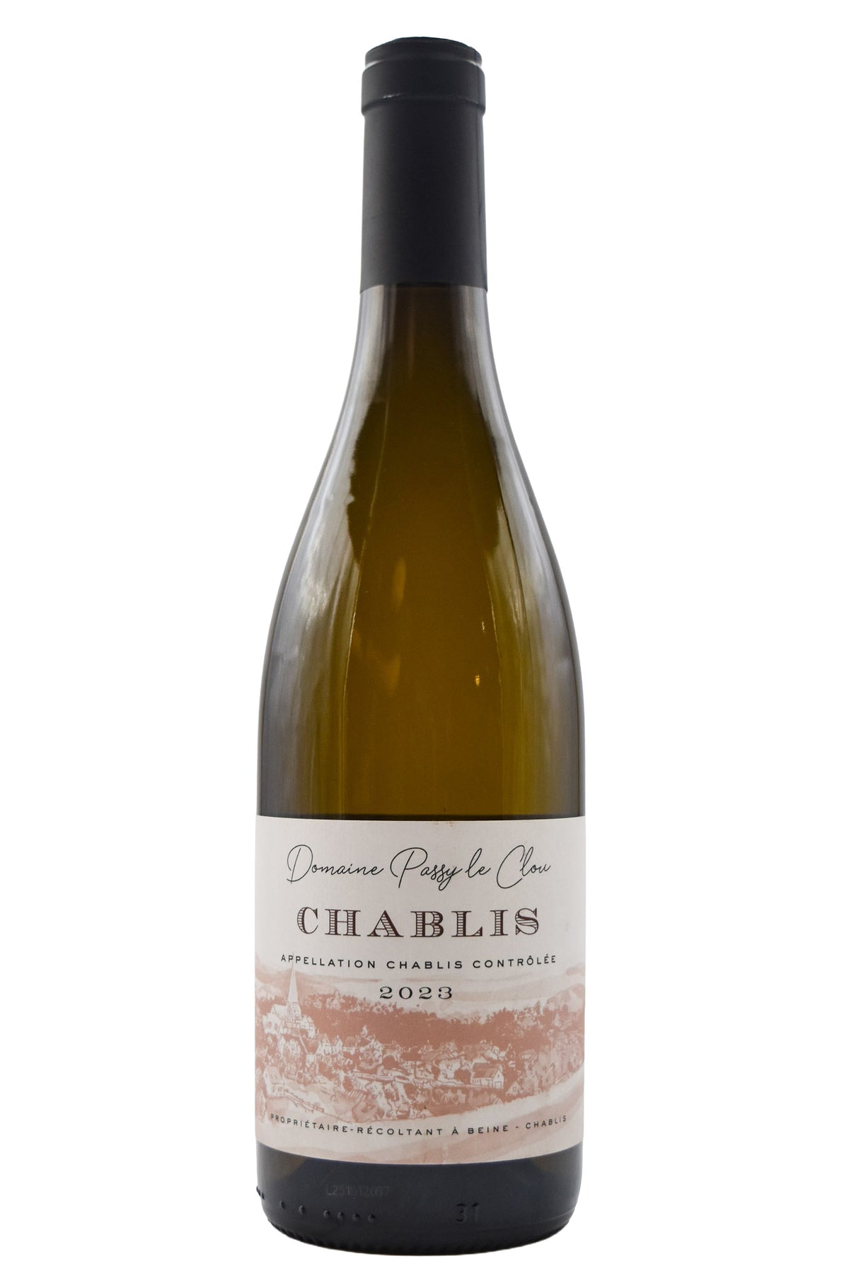 Bottle of Domaine Passy Le Clou Chablis 2022-White Wine-Flatiron SF