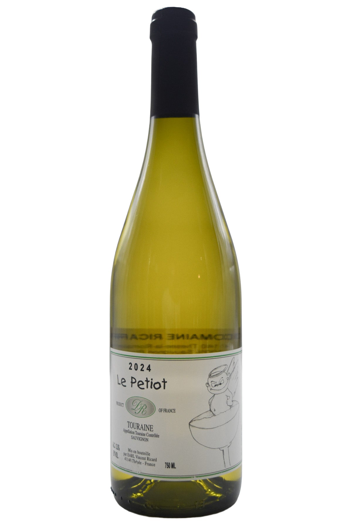 Bottle of Domaine Ricard Touraine Blanc Le Petiot 2024-White Wine-Flatiron SF