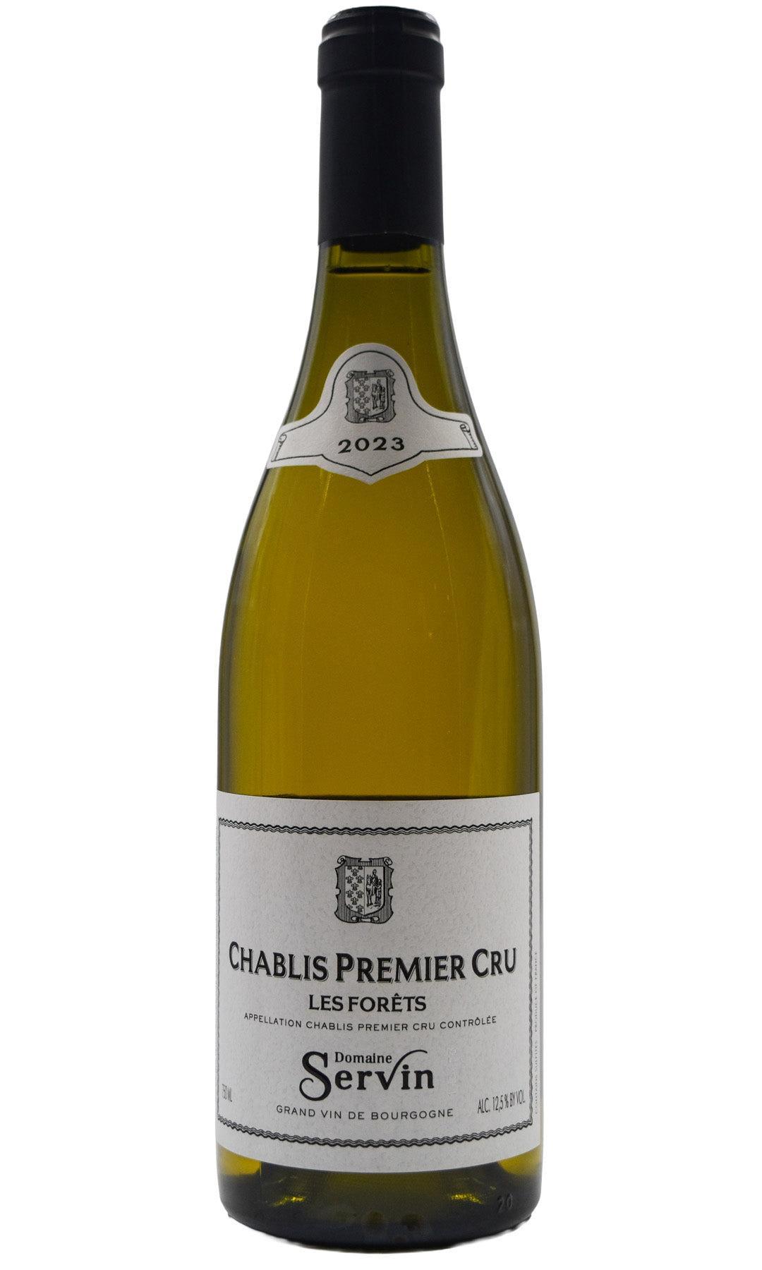 Bottle of Domaine Servin Chablis 1er Cru Les Forets 2023-White Wine-Flatiron SF