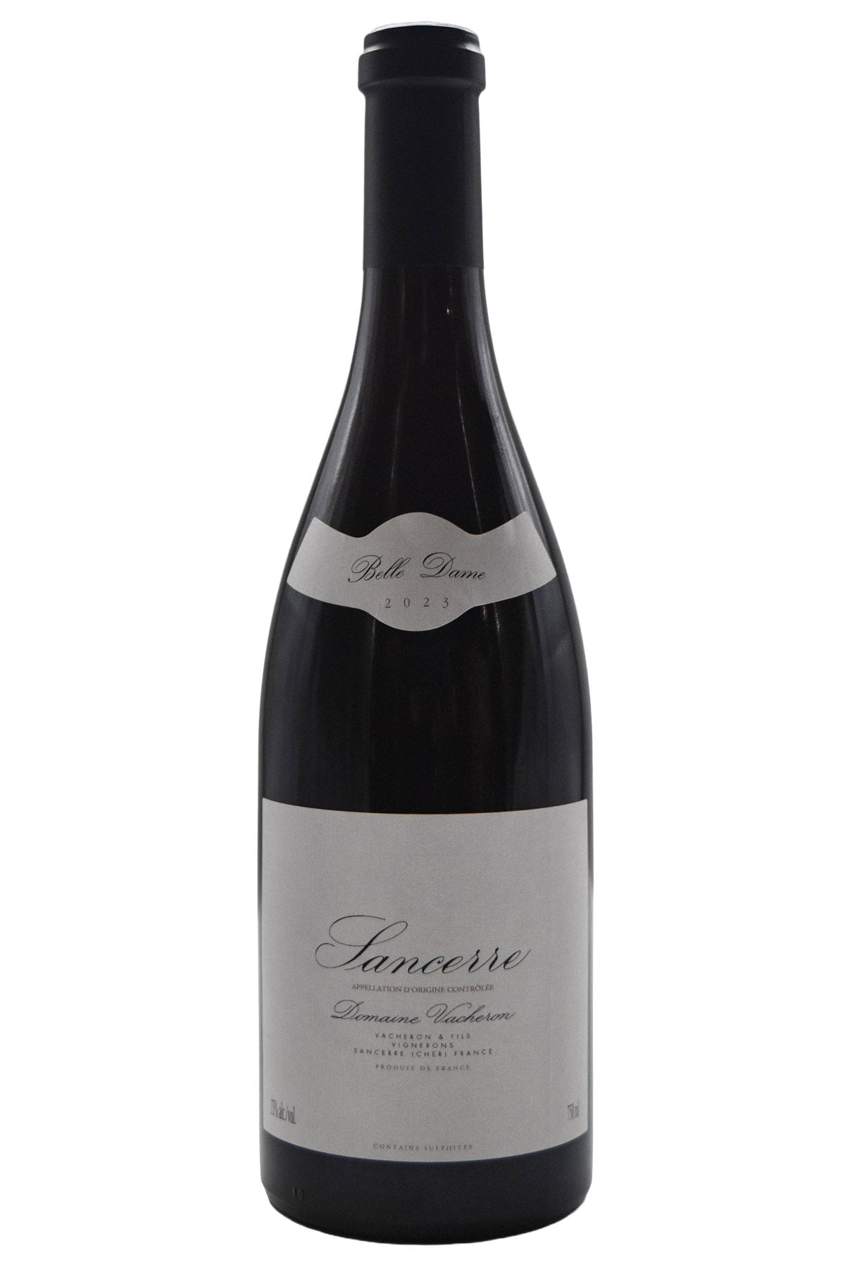 Bottle of Domaine Vacheron Sancerre Rouge Belle Dame 2023-Red Wine-Flatiron SF