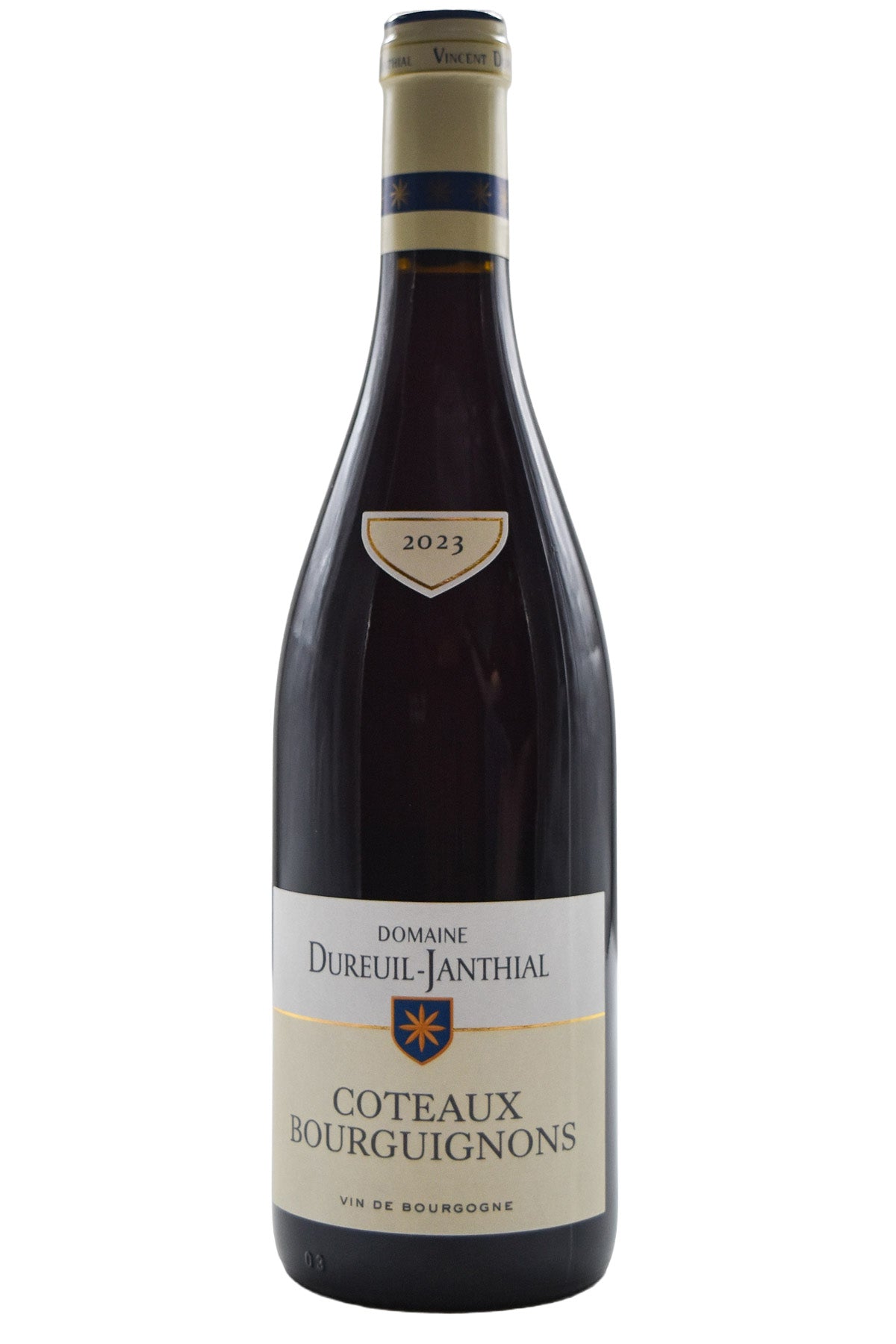 Bottle of Domaine Vincent Dureuil-Janthial Bourgogne Coteaux Bourguignons Rouge 2023-Red Wine-Flatiron SF