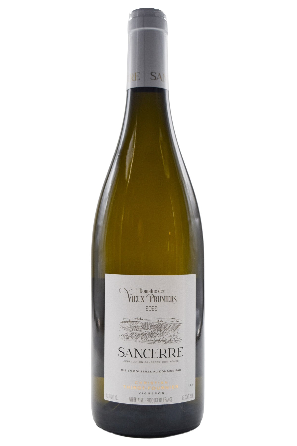 Bottle of Domaine des Vieux Pruniers Sancerre 2025-White Wine-Flatiron SF