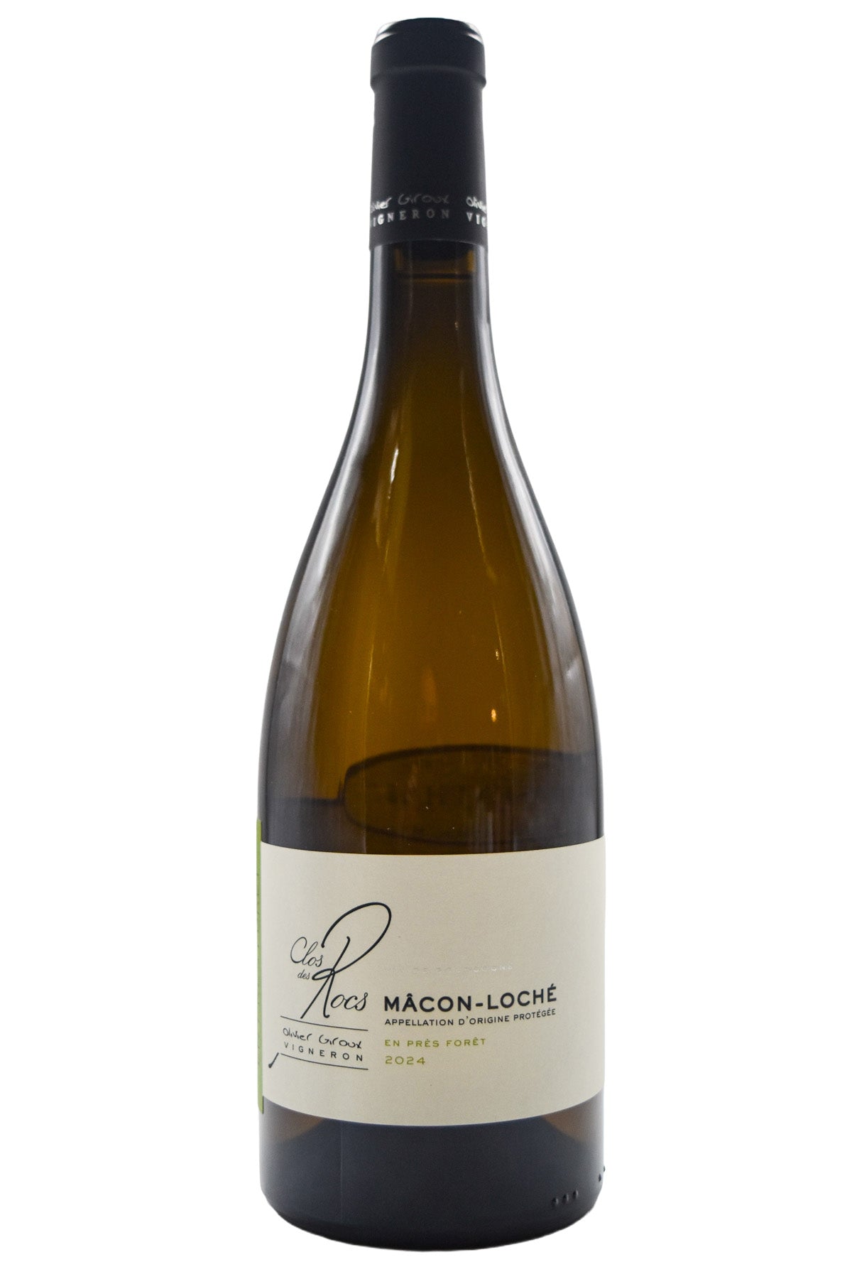 Bottle of Domaine du Clos des Rocs Macon-Loche En Pres Foret 2024-White Wine-Flatiron SF