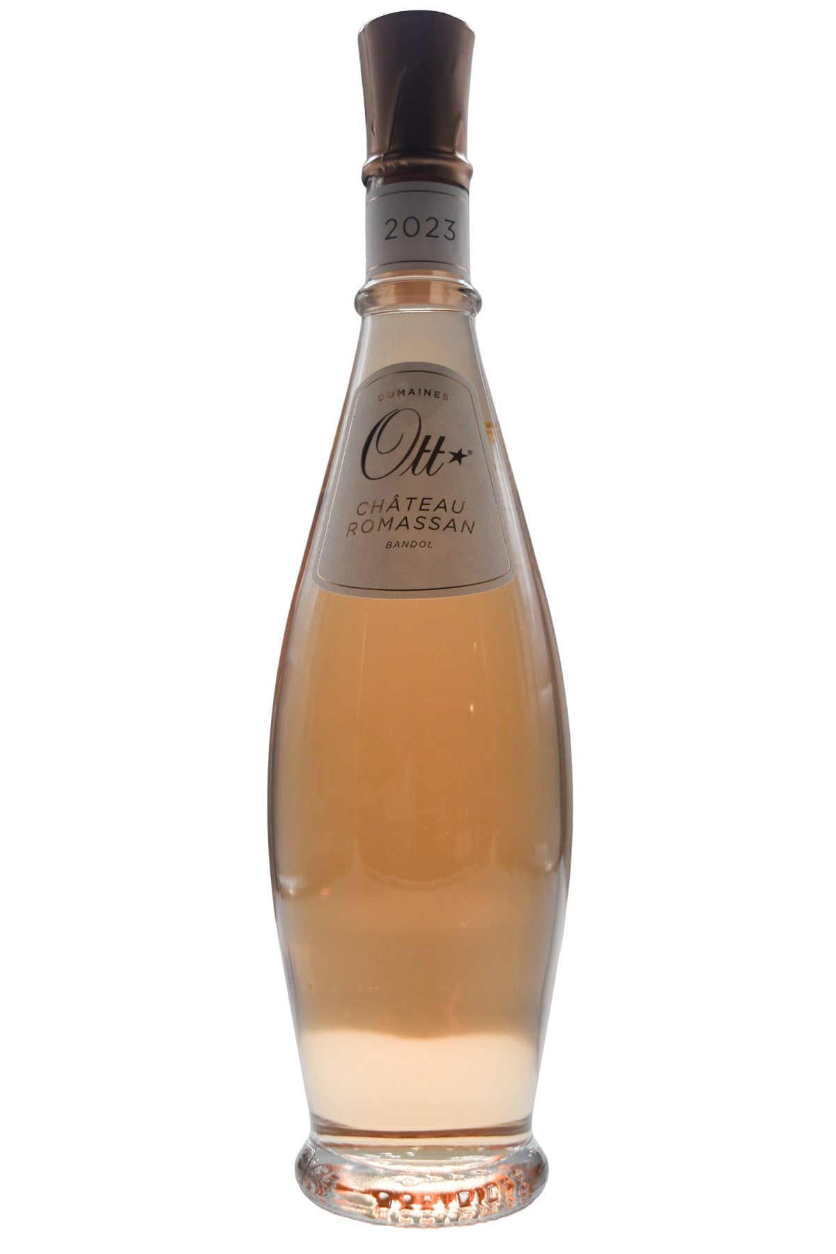 Bottle of Domaines Ott Bandol Rose Chateau Romassan 2023-Rosé Wine-Flatiron SF