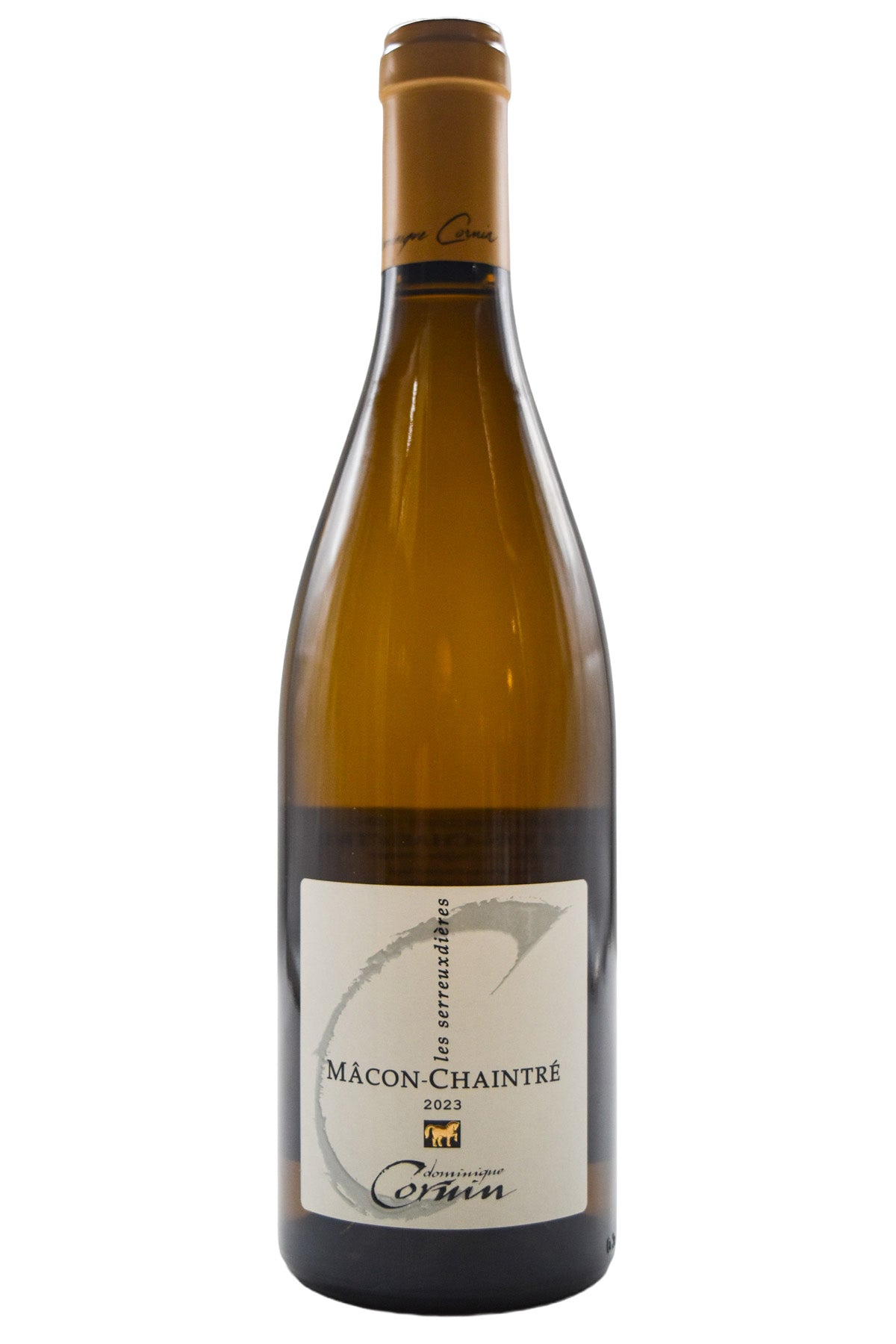 Bottle of Dominique Cornin Macon-Chaintre Les Serreuxdieres 2023-White Wine-Flatiron SF