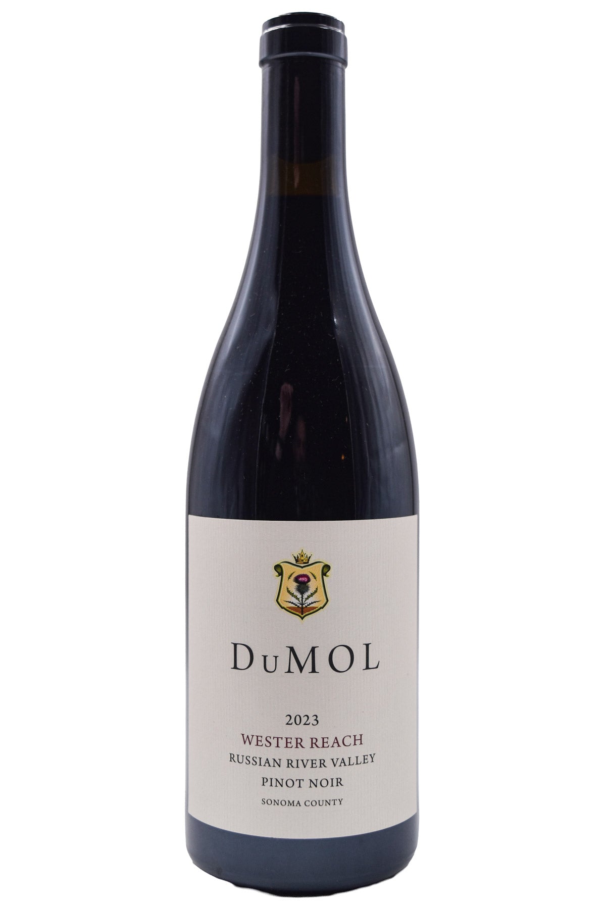 Bottle of Dumol Russian River Valley Pinot Noir Wester Reach 2023-Red Wine-Flatiron SF
