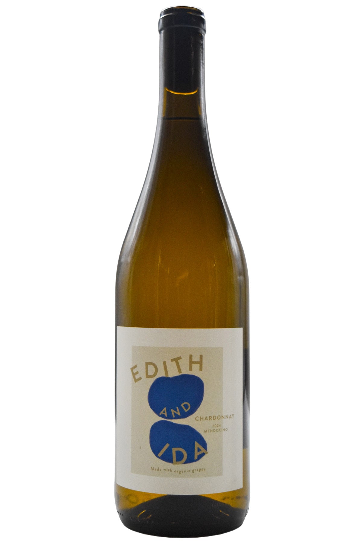 Bottle of Edith & Ida Mendocino Chardonnay Lolonis Vineyard 2024-White Wine-Flatiron SF